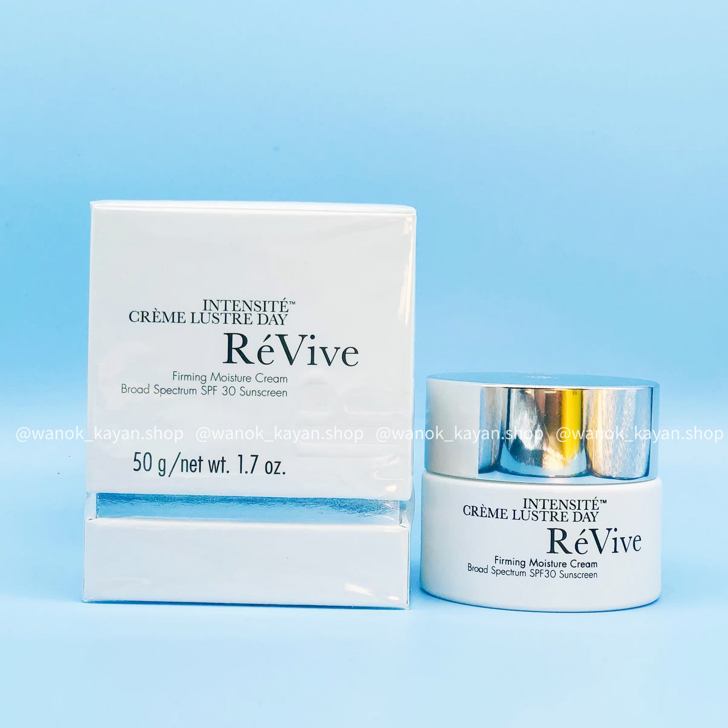 包順豐 ReVive 利維膚 豐盈緊緻日霜 SPF30 50g 利維膚白瓶日霜 RéVive Intensité Crème Lustre Day Firming Moisture Cream Broad Spectrum SPF30 Sunscreen