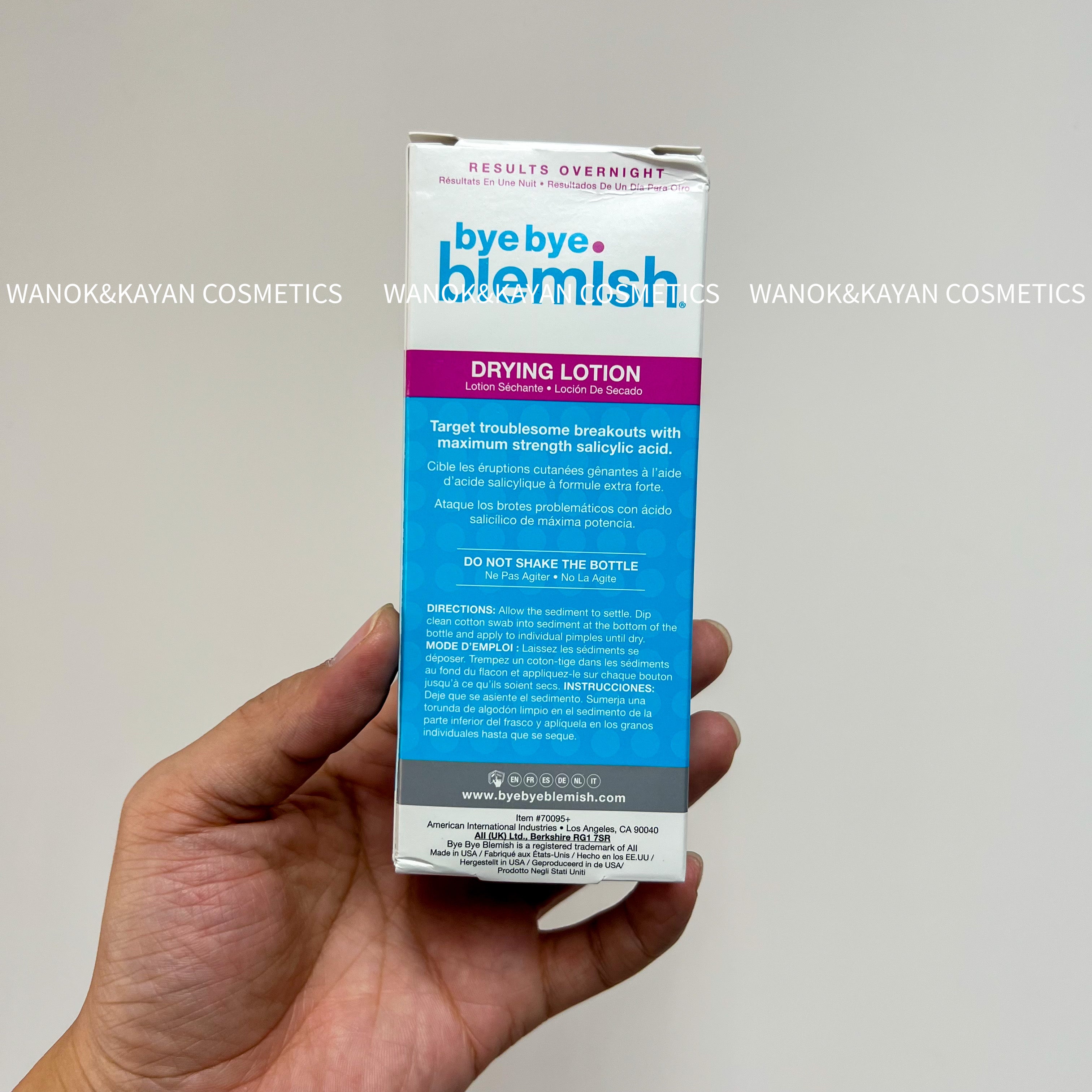Bye Bye Blemish 瞬間淨痘精華液 30ml 小粉瓶 Bye Bye Blemish Drying Lotion
