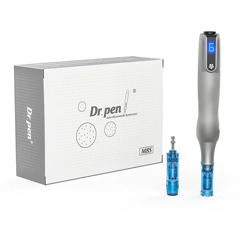電動微針筆 Dr.pen M8S 小黑筆納米微晶美容儀導入儀飛梭筆 微針筆