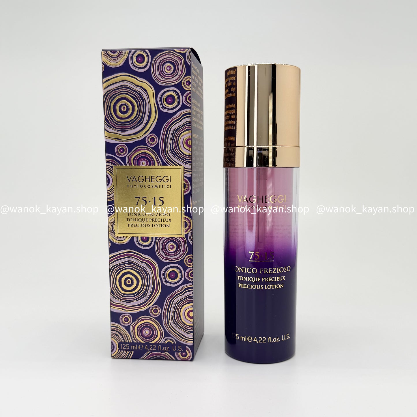 包順豐 vagheggi  7515 紫水晶爽膚水凝露 125ml VAGHEGGI 75.75 TONICO PREZIOSO TONIQUE PReCIEUX lottion