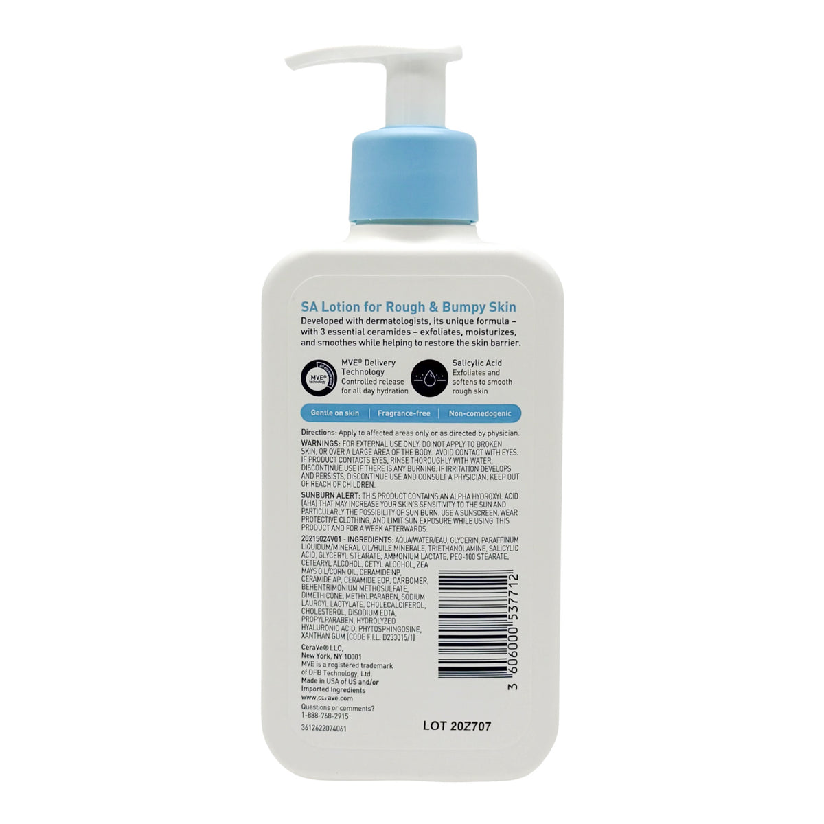 CeraVe SA Lotion 水楊酸煥膚保濕乳 237ml CeraVe SA Lotion for Rough & Bumpy Skin