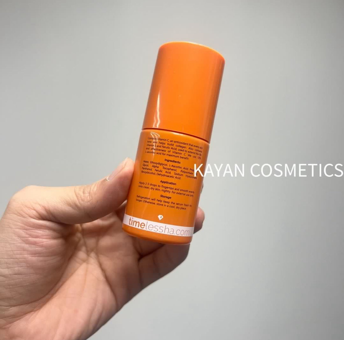 Timeless Skin Care 10% 維C煥白複合精華30ml 10% Vitamin C + E Ferulic Acid Serum 20% 維他命C精華