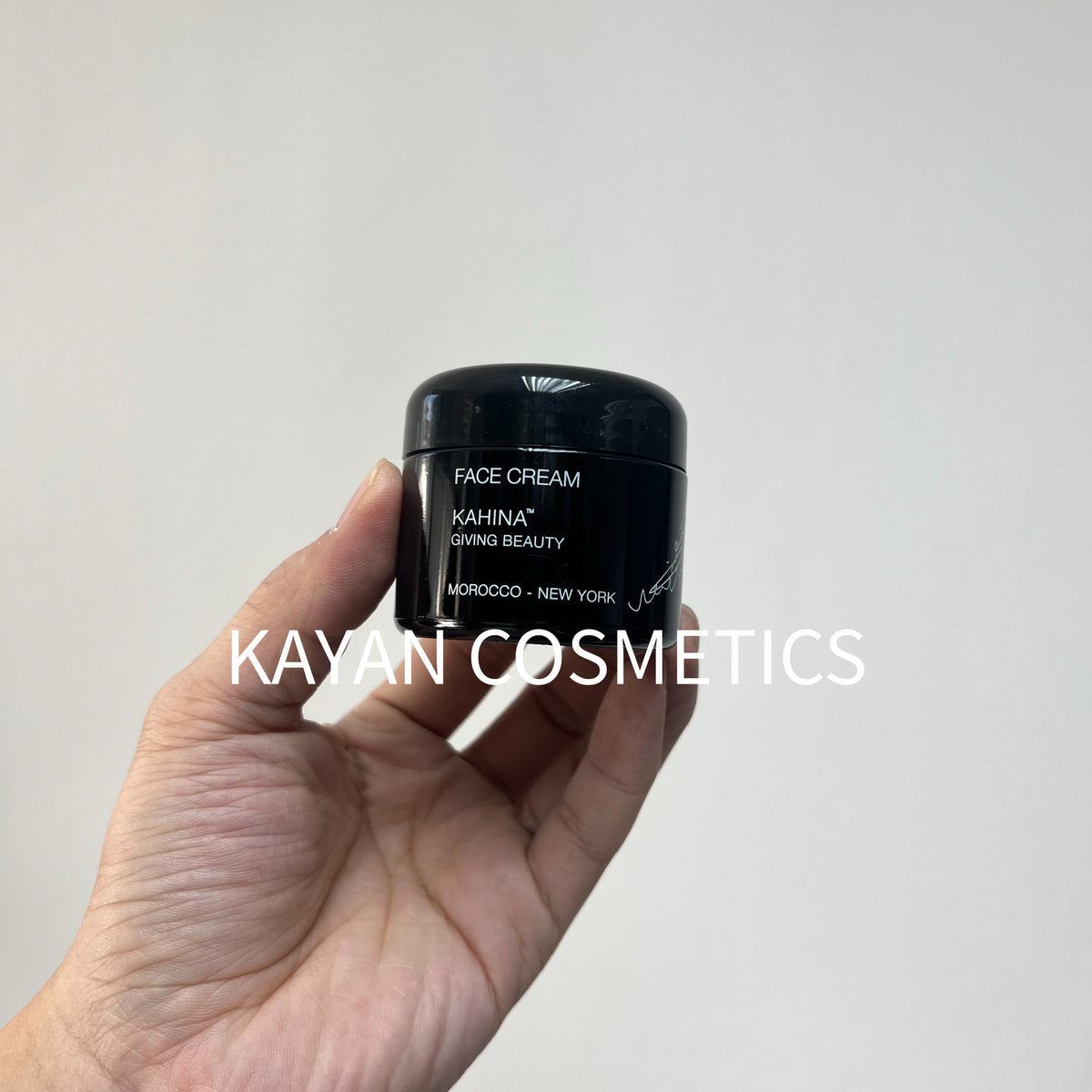 KAHINA 精雕塑顏面霜 FACE CREAM KAHINA" GIVING BEAUTY MOROCCO - NEW YORK 50ml