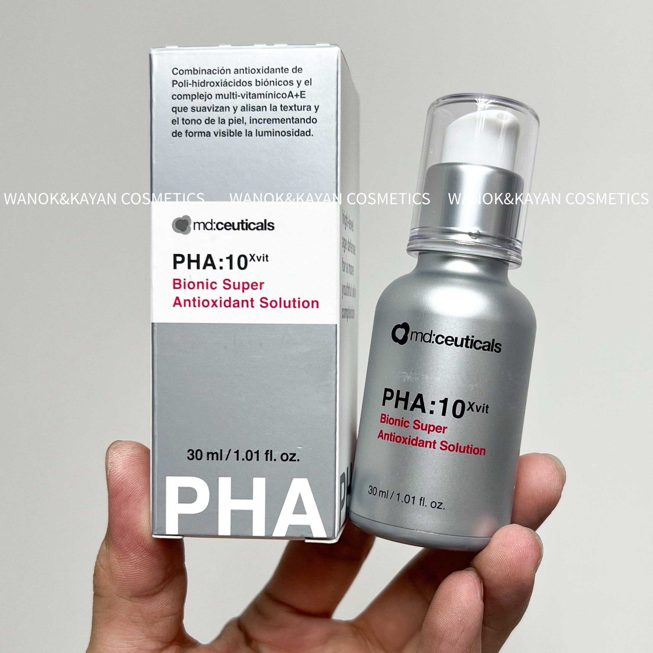 英國 md: ceuticals 特效抗氧滋潤精華 30ml PHA：10 PHA:10xvit Bionic Super Antioxidant Solution