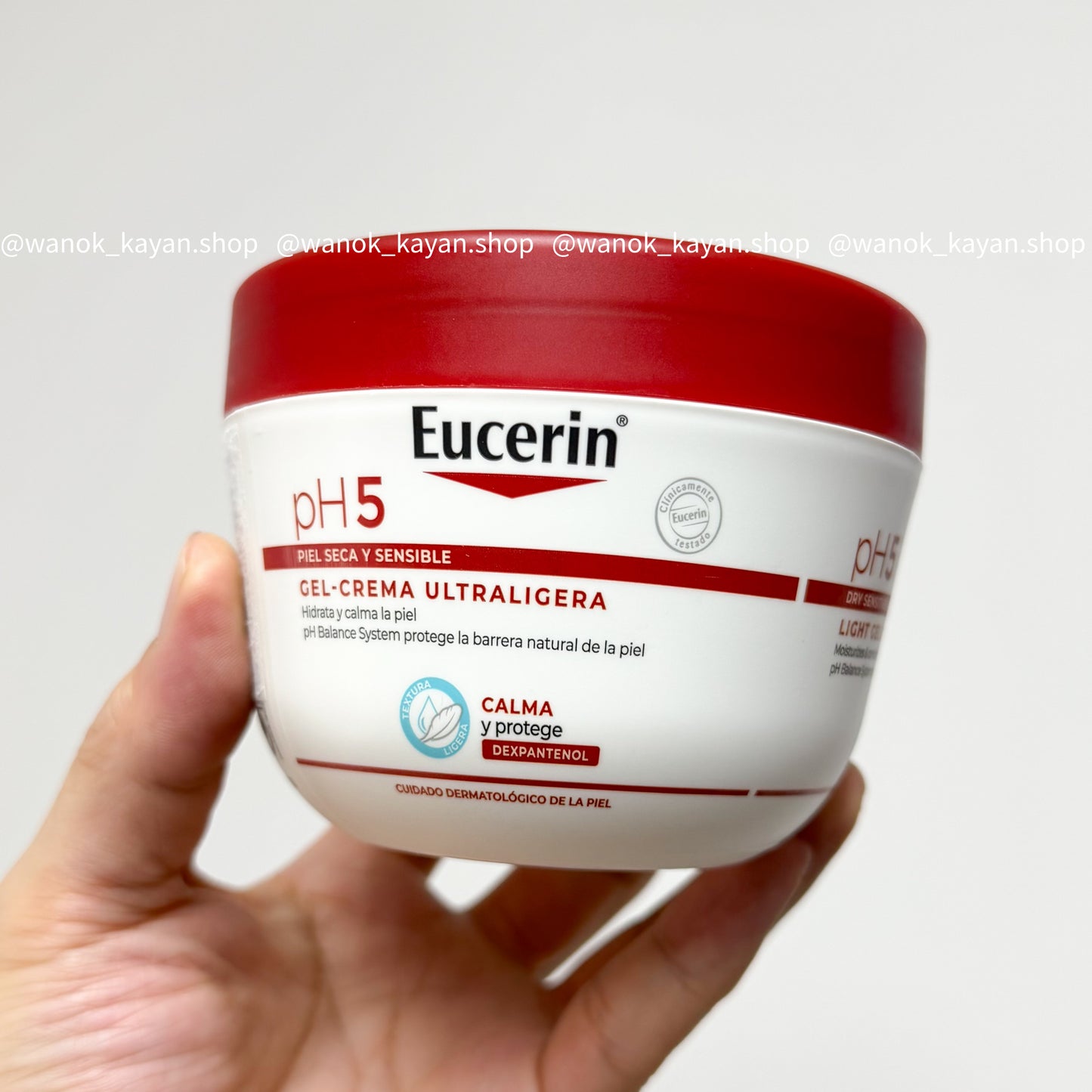 包順豐 Eucerin pH5 輕盈舒潤保濕身體乳 350ml 超輕盈凝膠乳霜Light Gel Cream 350ml