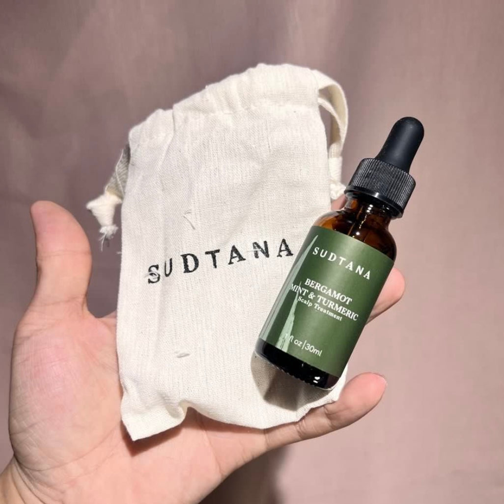 Sudtana 頭皮精華 佛手柑薄荷薑黃強韌固髮頭皮髮根精華 30ml  Bergamot Mint & Turmeric Scalp & Roots Revival Treatment
