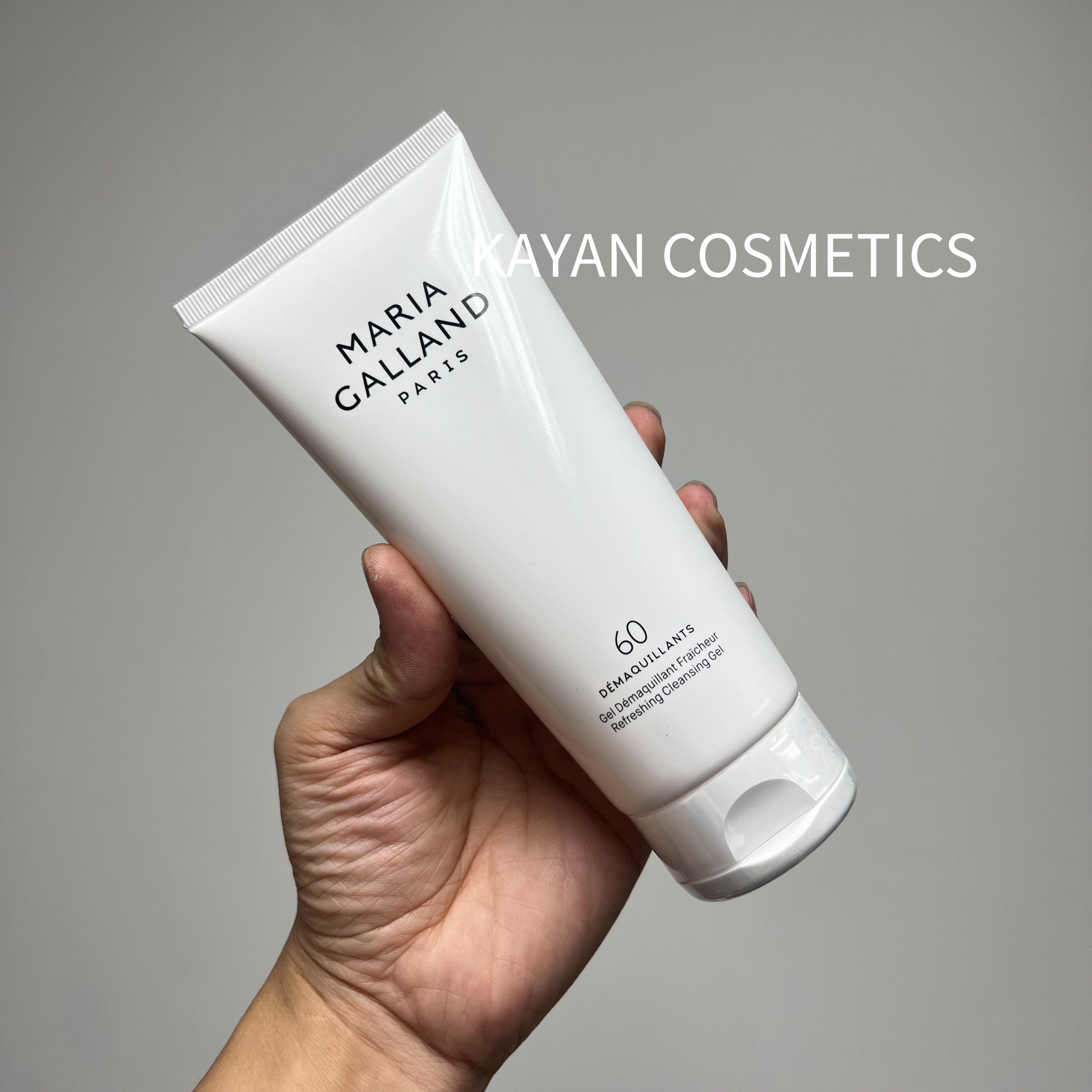 MARIA GALLAND 60 水柔淨膚膠 200ml 60 DEMAQUILLANTS
Gel Demaquillant Fraicheur
Refreshing Cleansing Gel