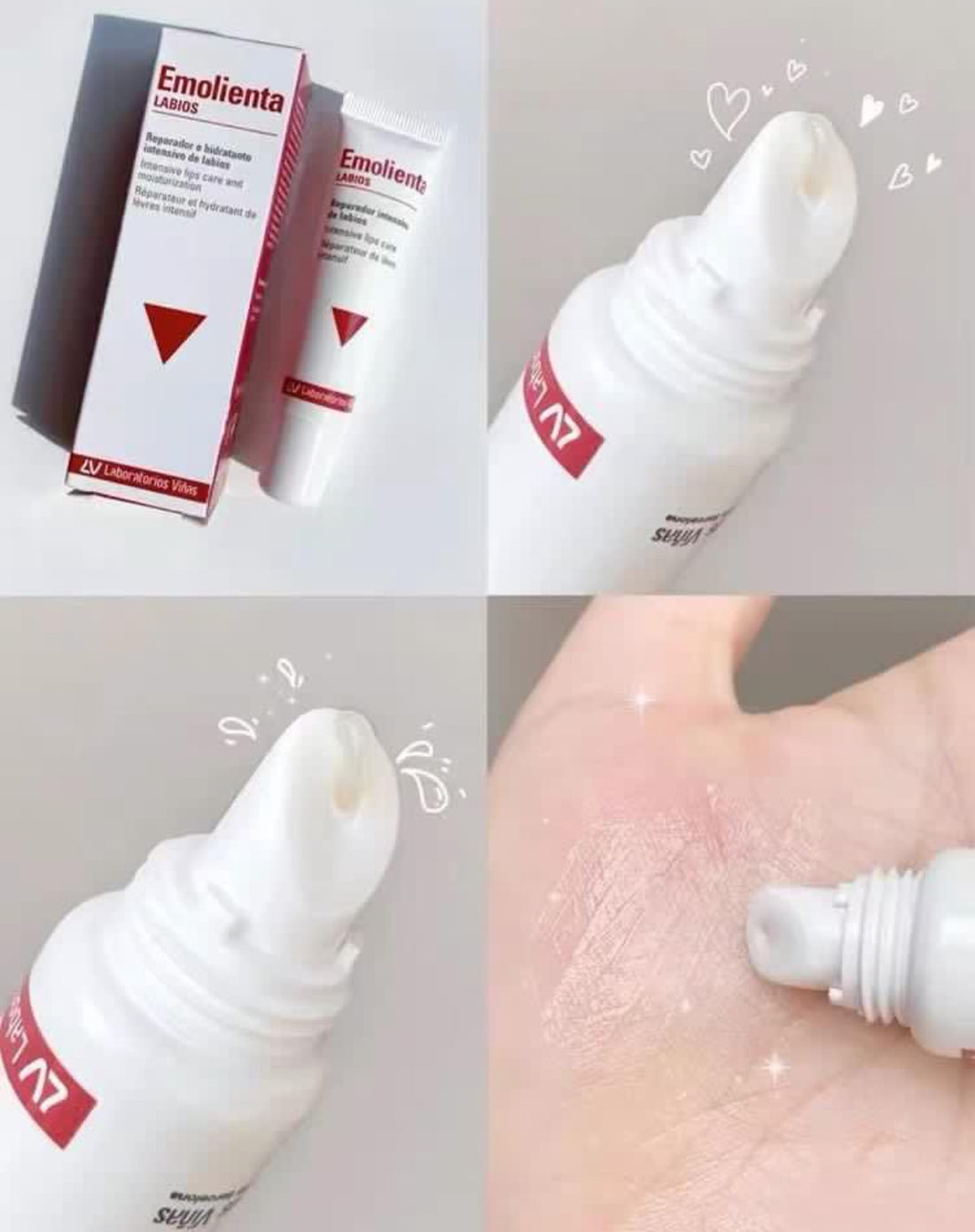 Laboratorios Vinas Emolienta Labios 密集修護潤唇膏 lips 冰淇淋奶油潤唇膏 15ml