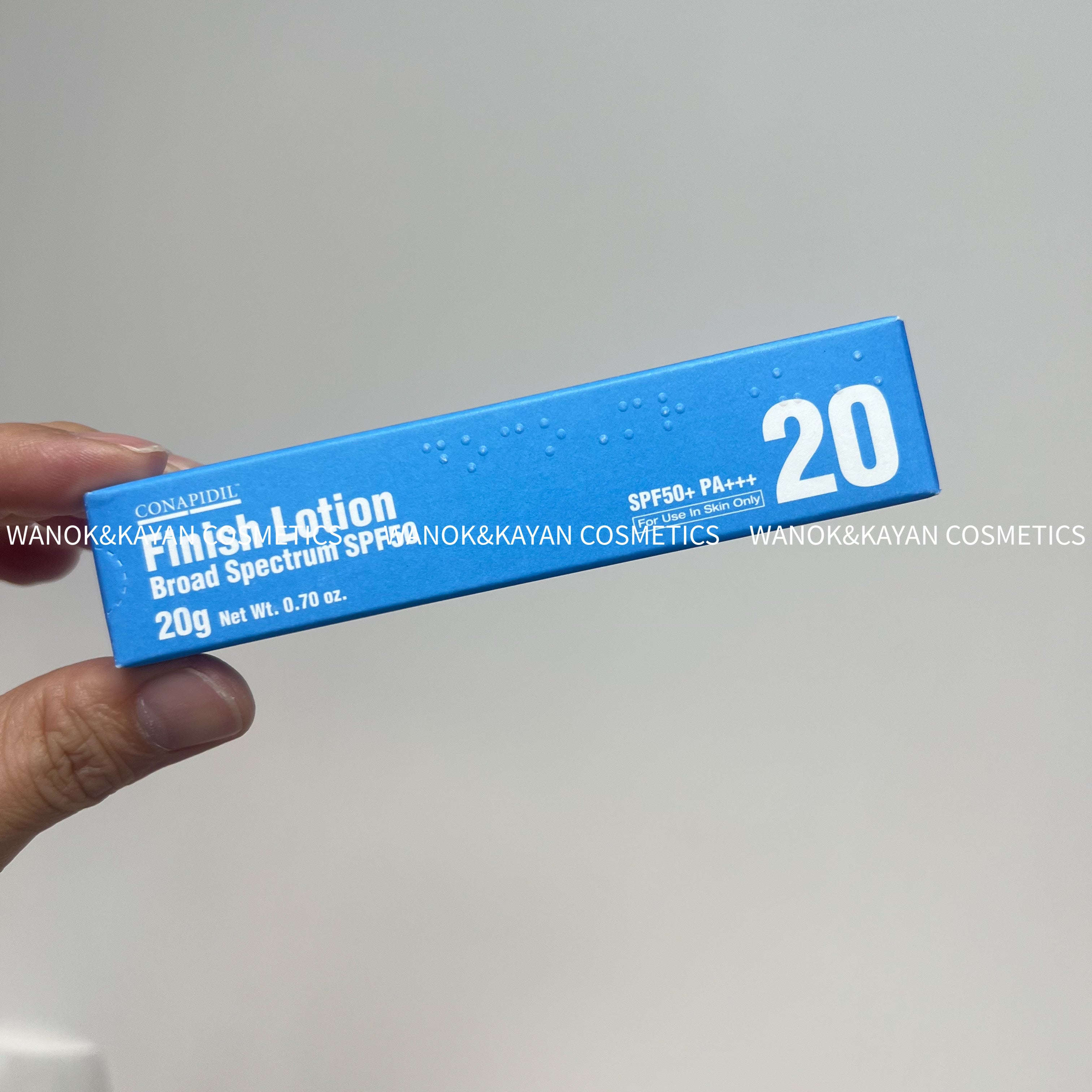 CONAPIDIL 防曬霜 CONAPIDIL Finish Lotion Broad Spectrum SPF50 20g SPF50+ PA+++