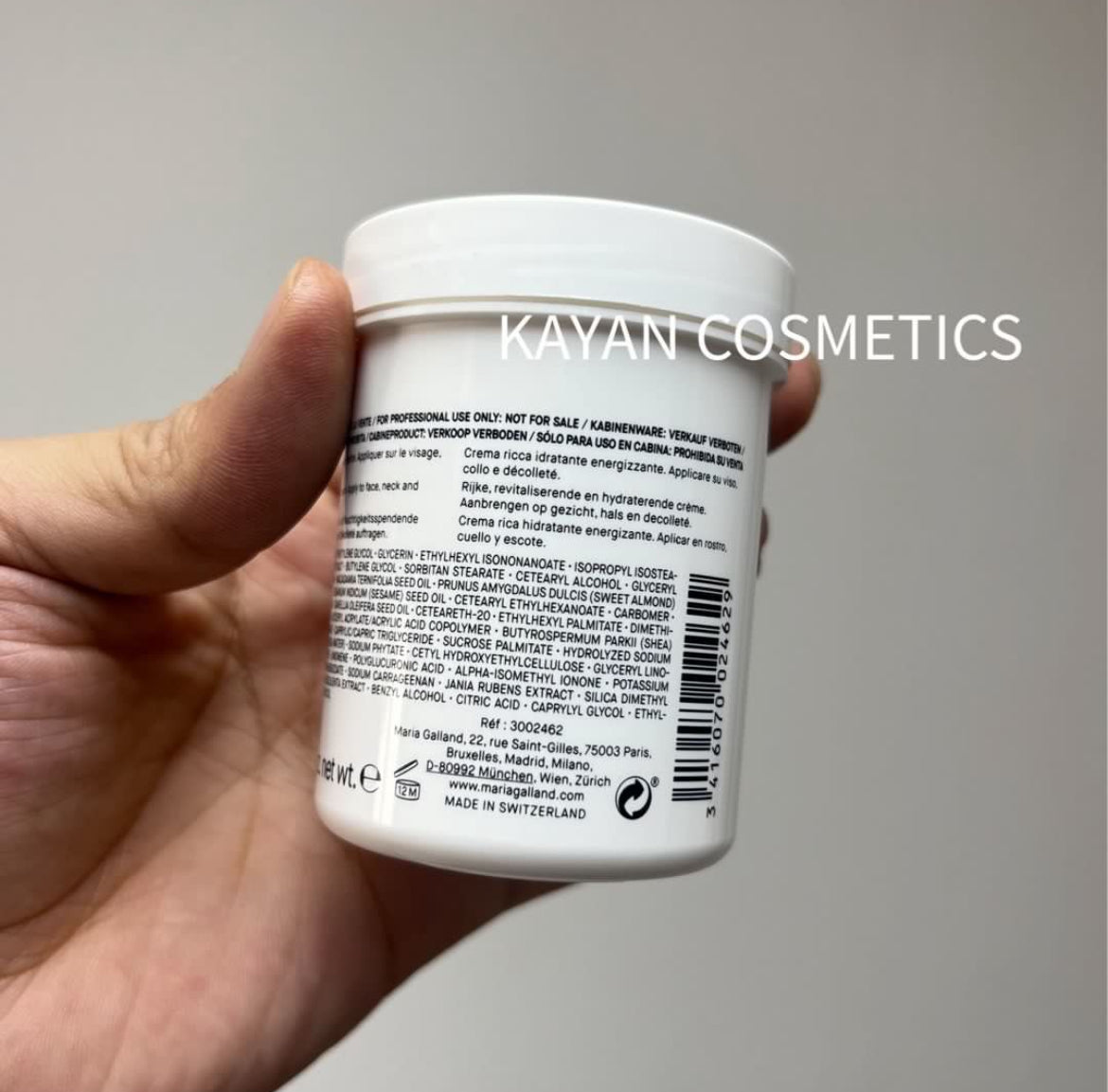 包順豐 水漾修護霜 125ml 261 HYDRA'GLOBAL
Creme Riche Rich Cream