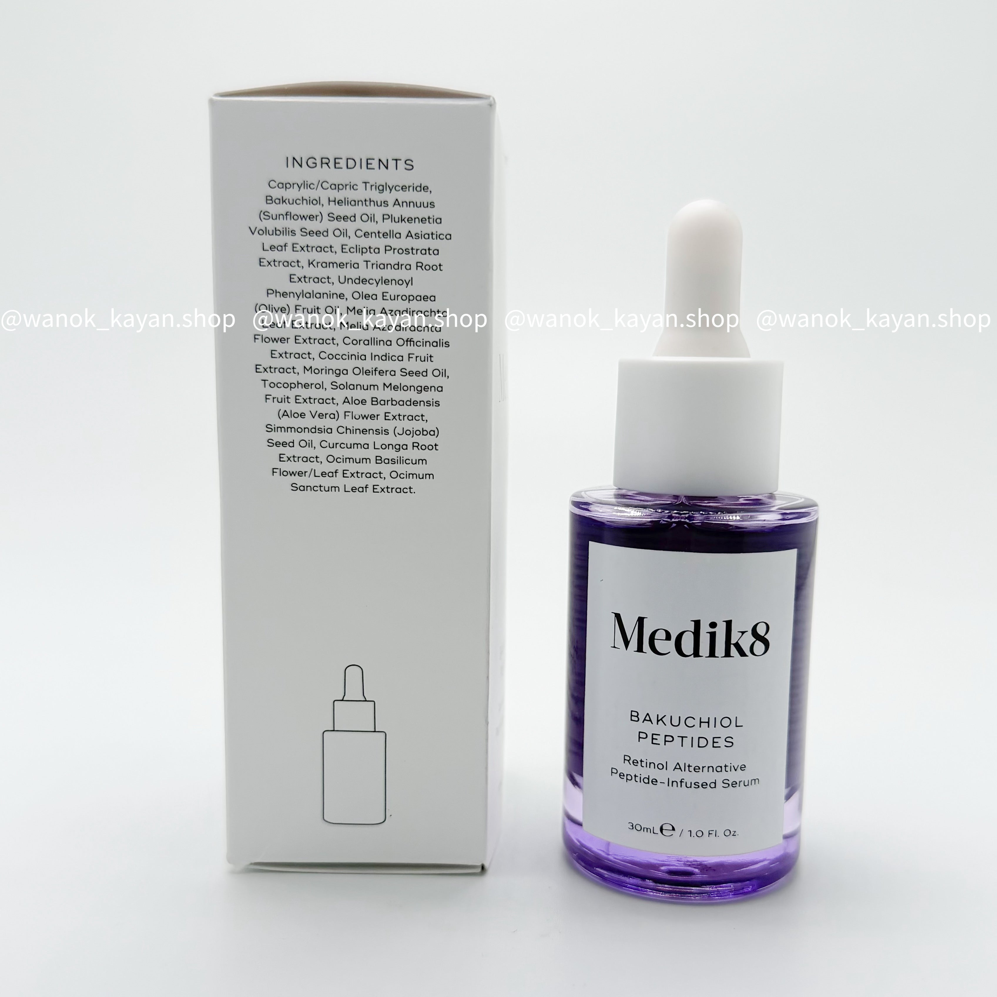 Medik8 補骨脂酚抗氧化精華 30ml Medik8 BAKUCHIOL PEPTIDES Retinol Alternative Peptide-Infused Serum
