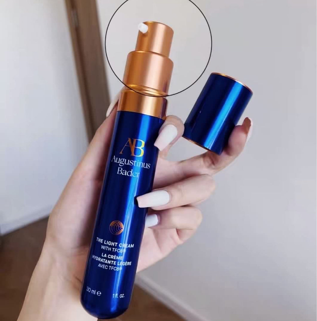 Augustinus Bader The Light Cream AB乳霜 藍鑽水凝精華乳霜30ml