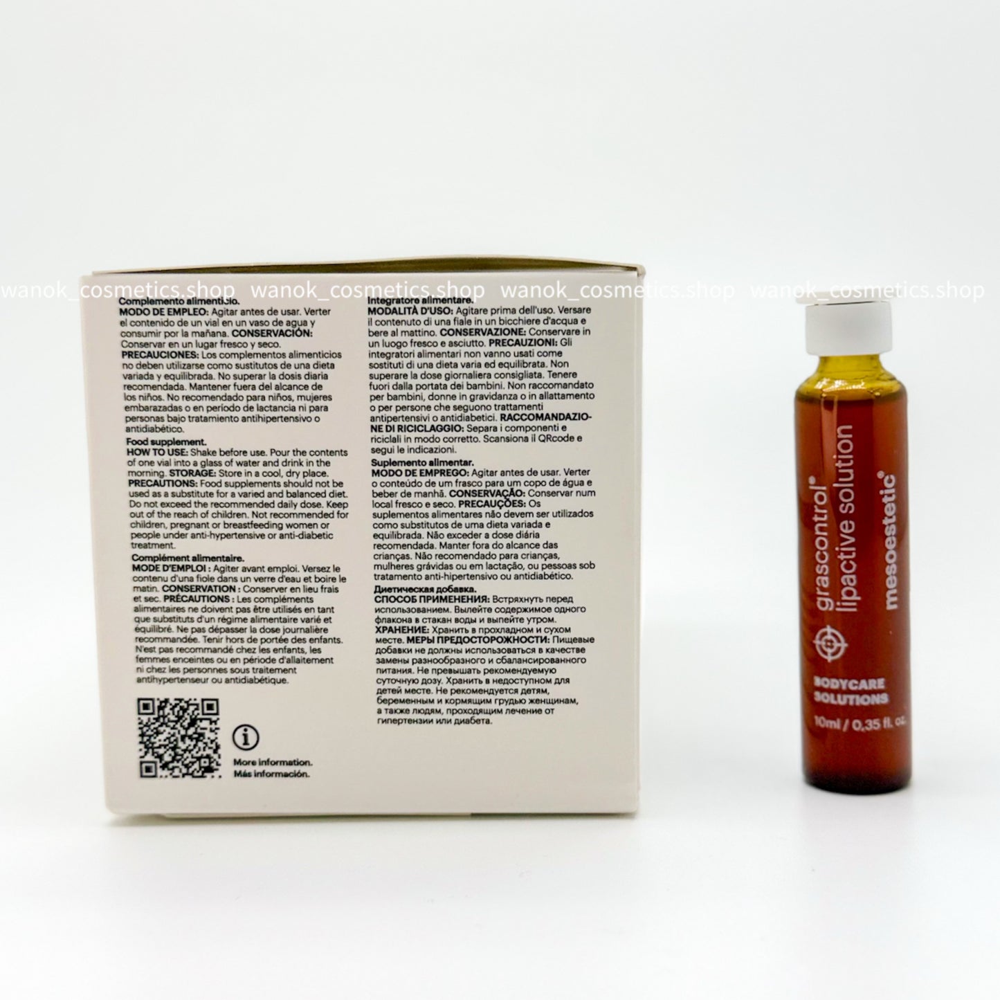 mesoestetic 美斯蒂克 的 Grascontrol Lipactive Solution 秀瘦燃脂飲14x10ml