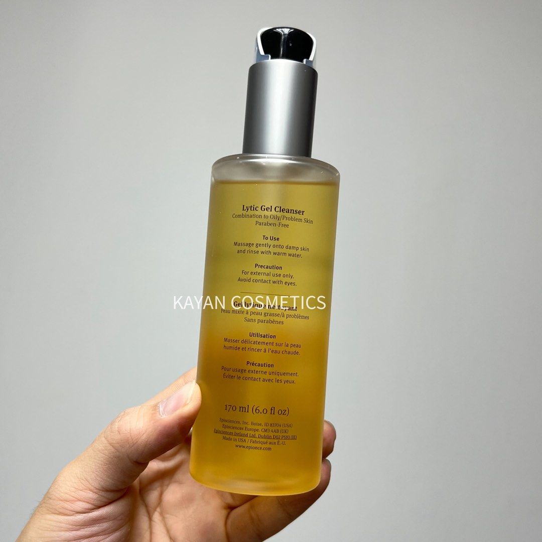 日期2028 Epionce Lytic 潔面啫喱 170ml Lytic Gel Cleanser Gel lytique nettoyant