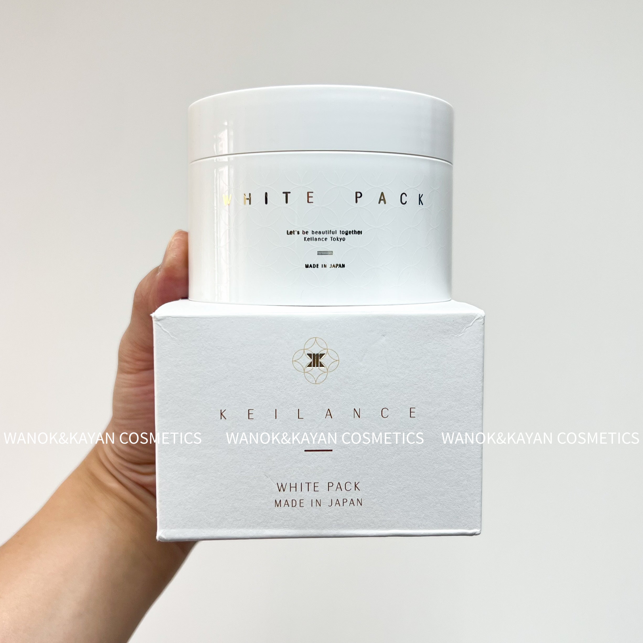 Keilance 速效塗抹式美白面膜200g  WHITE PACK
