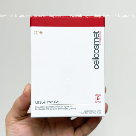 包順豐 瑞士 Cellcosmet 瑞妍 羊胎素密集修護活力精純液12支40%  UltraCell Intensive