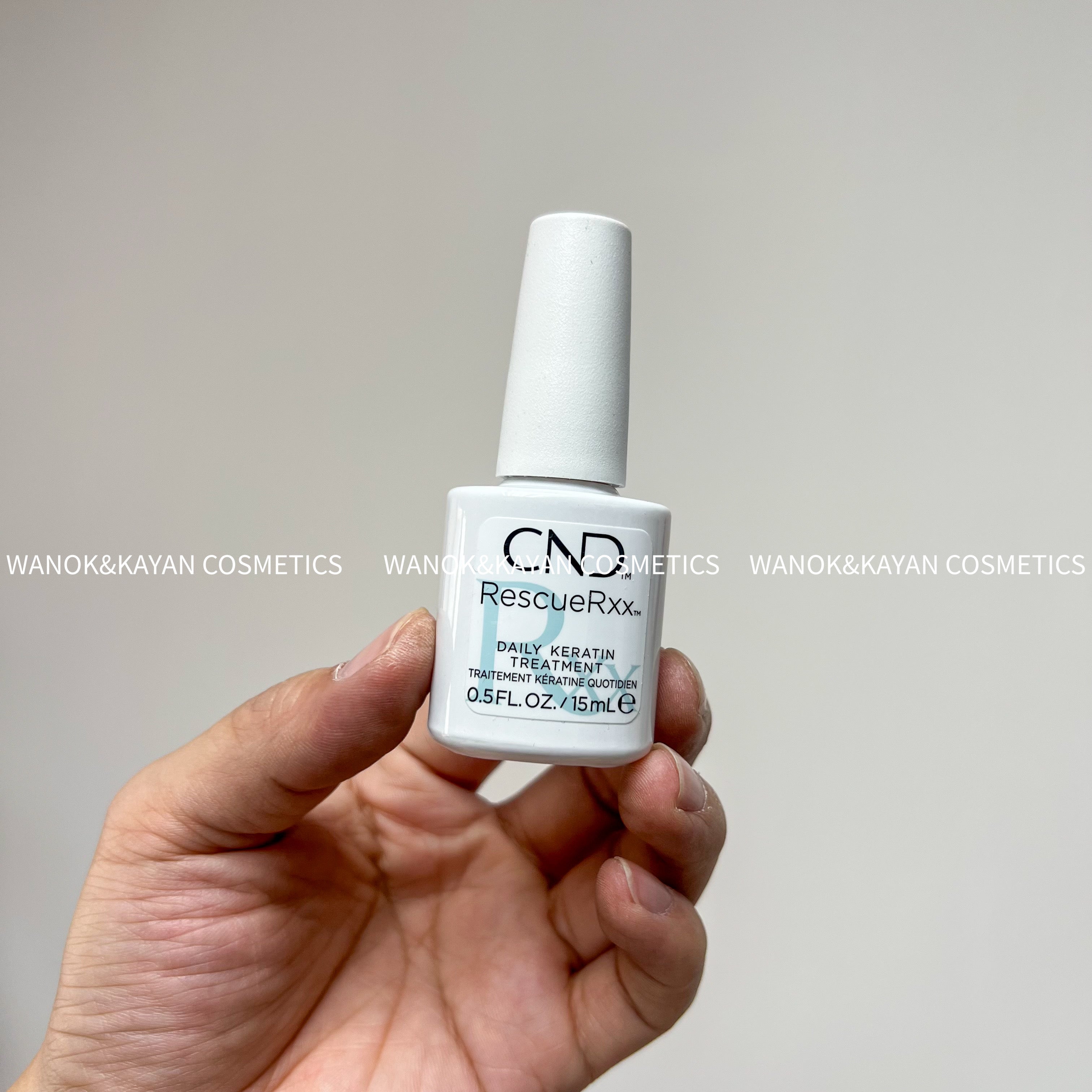CND Rescue Rxx 15ml 多效護甲油 DAILY KERATIN TREATMENT TRAITEMENT KERATINE QUOTIDIEN