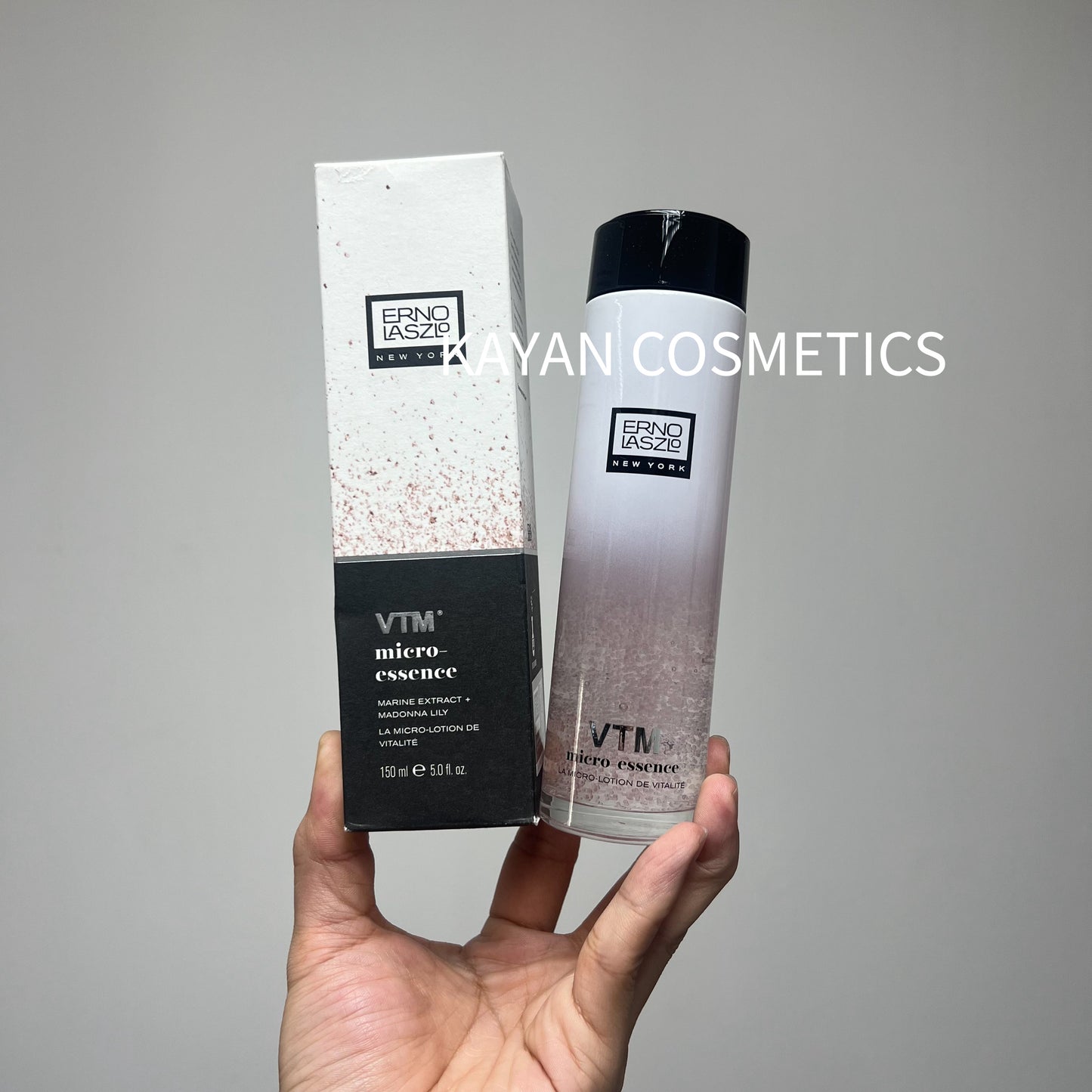 包順豐 Erno Laszlo VTM 冰白珍珠精華 50ml / 150ml 奧倫納素 精華蜜冰白蜜50ml 保濕柔嫩提亮150ml VTM micro-essence ErnoLaszlo