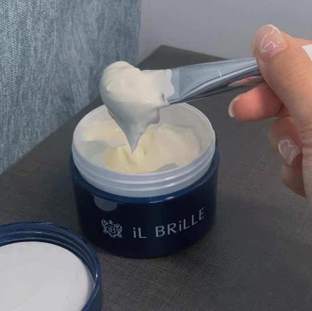 日本 iL BRiLLE 蠶絲面膜150g