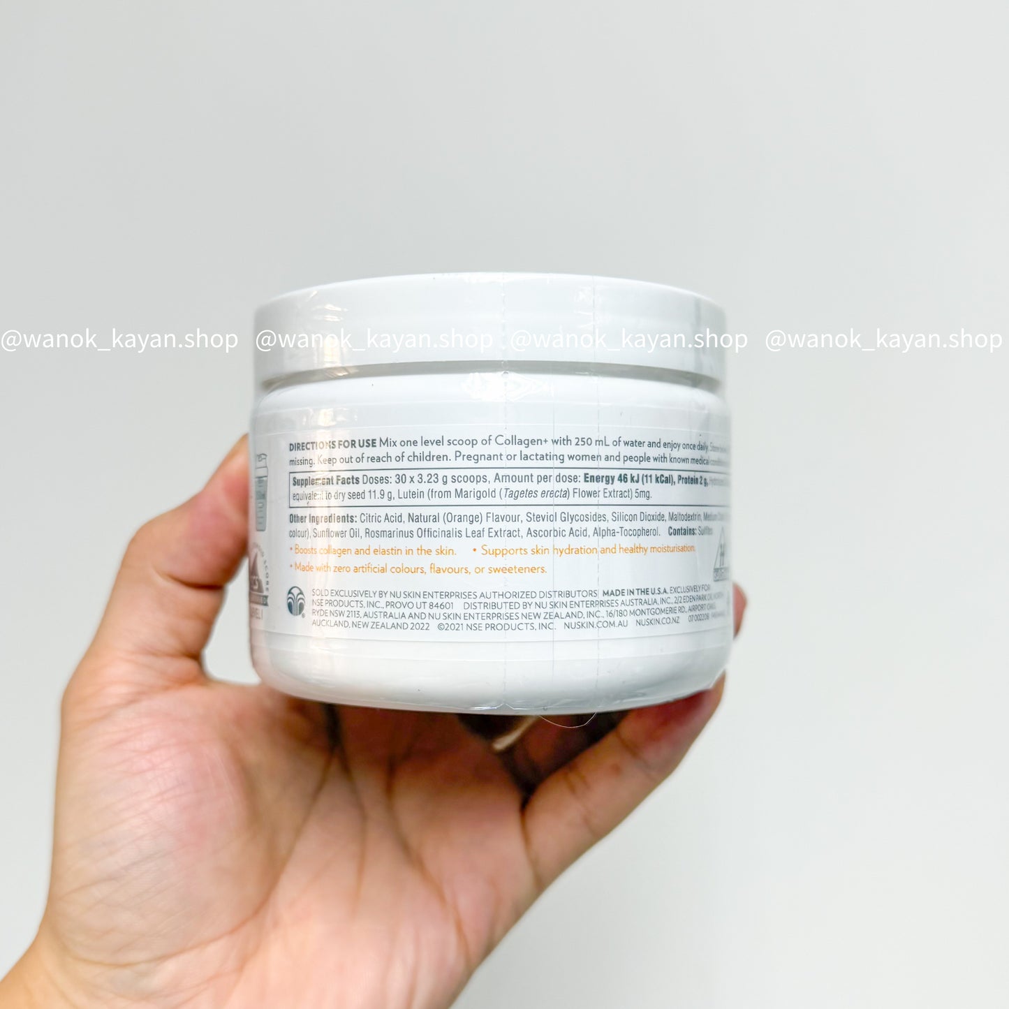 包順豐 nuskin 如新 膠原蛋白肽Beauty focus collagen+生物活性肽妍控秘飲 BEAUTY LOCUS Nu Skin