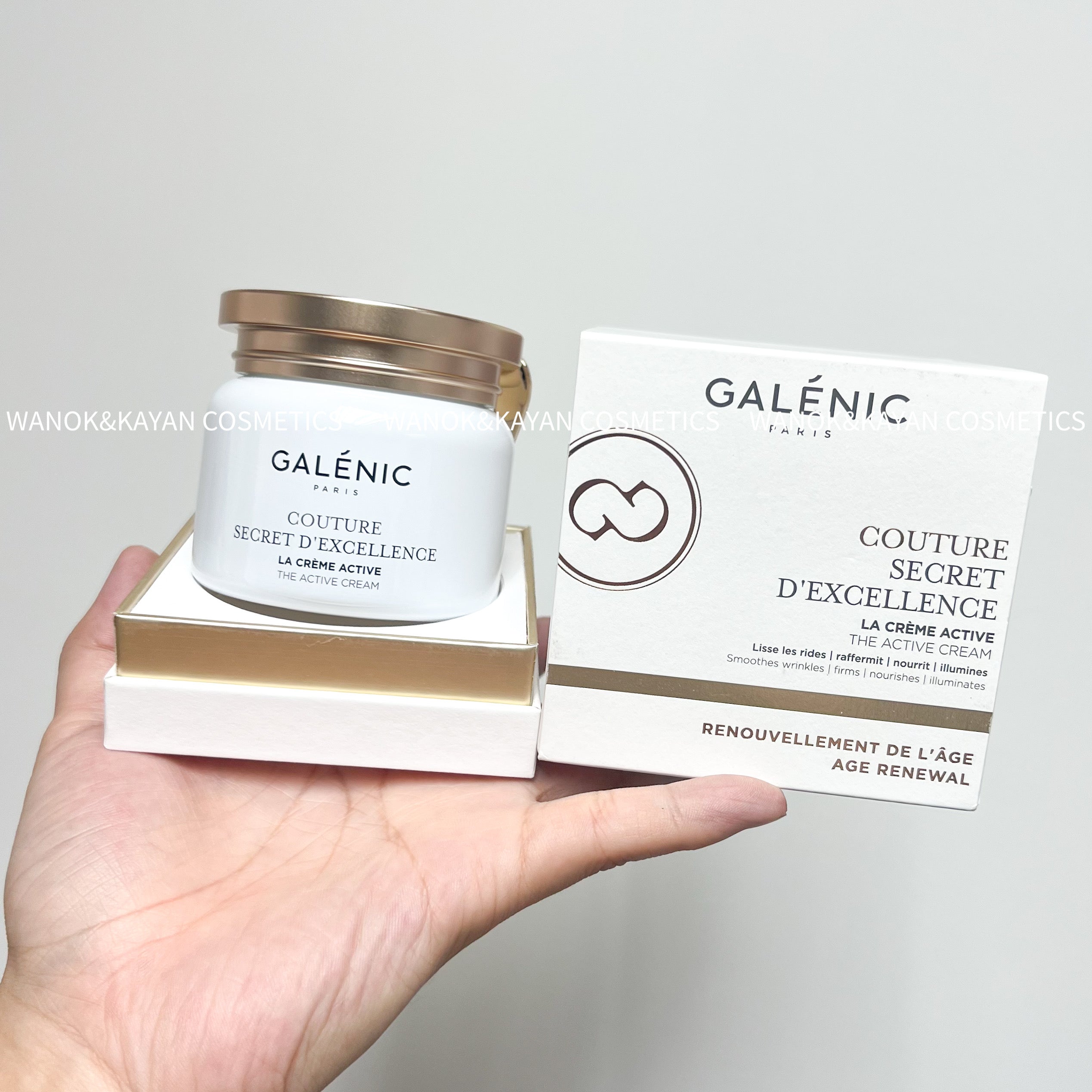 GALENIC 雪藻面霜 50ml OUTURE SECRET D'EXCELLENCE LA cream ACTIVE THE ACTIVE CREAM