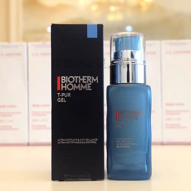 包順豐 Biotherm Homme 的T-Pur Gel Ultra-Mattifying & Oil-Control 碧兒泉男士控油淨膚啫喱 50ml。