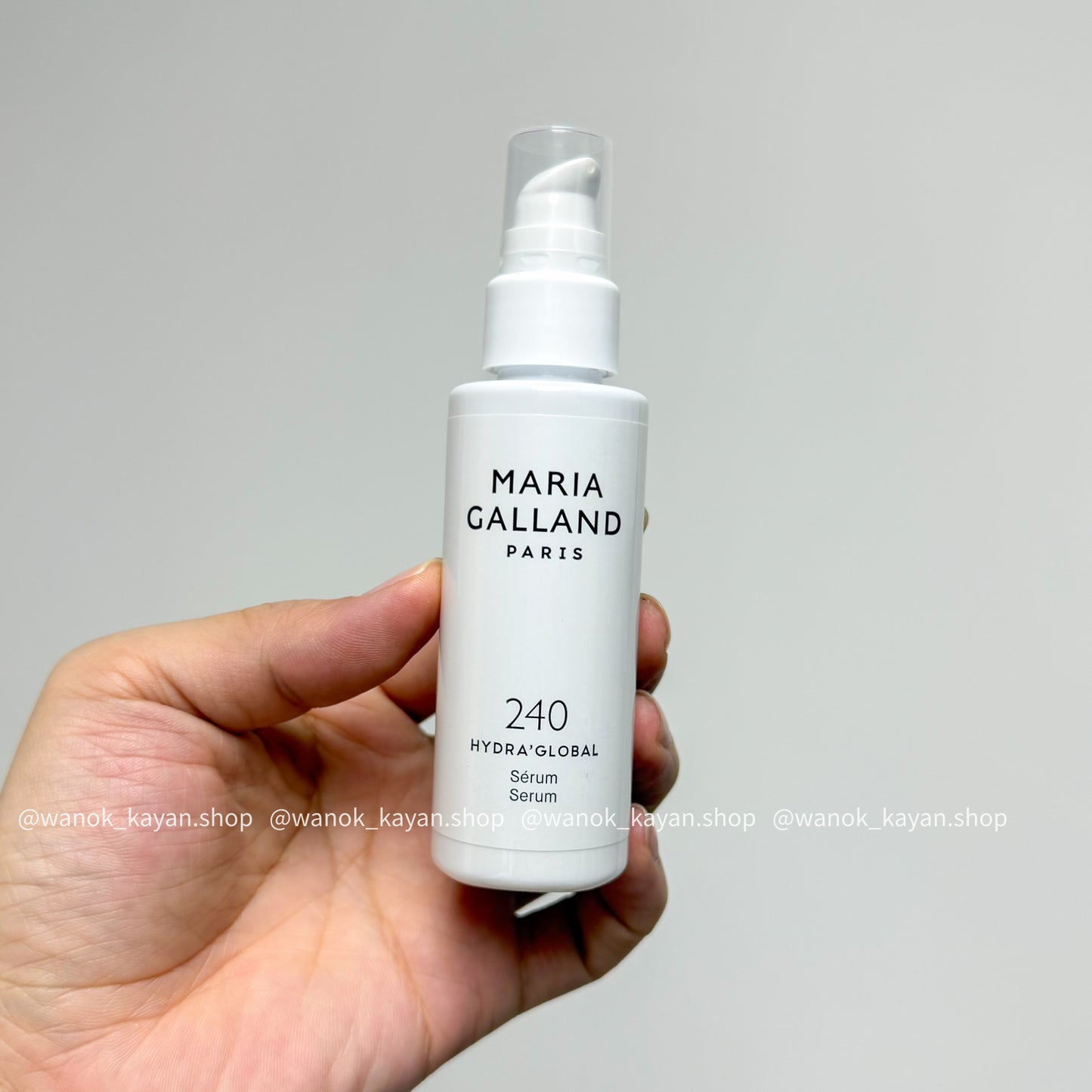 包順豐 Maria Galland 瑪麗嘉蘭 240 水凝保濕精華液60ML補水鎖水 MARIA GALLAND 240 HYDRA’GLOBAL SeRUM 全效沁潤保濕精華60ML。
