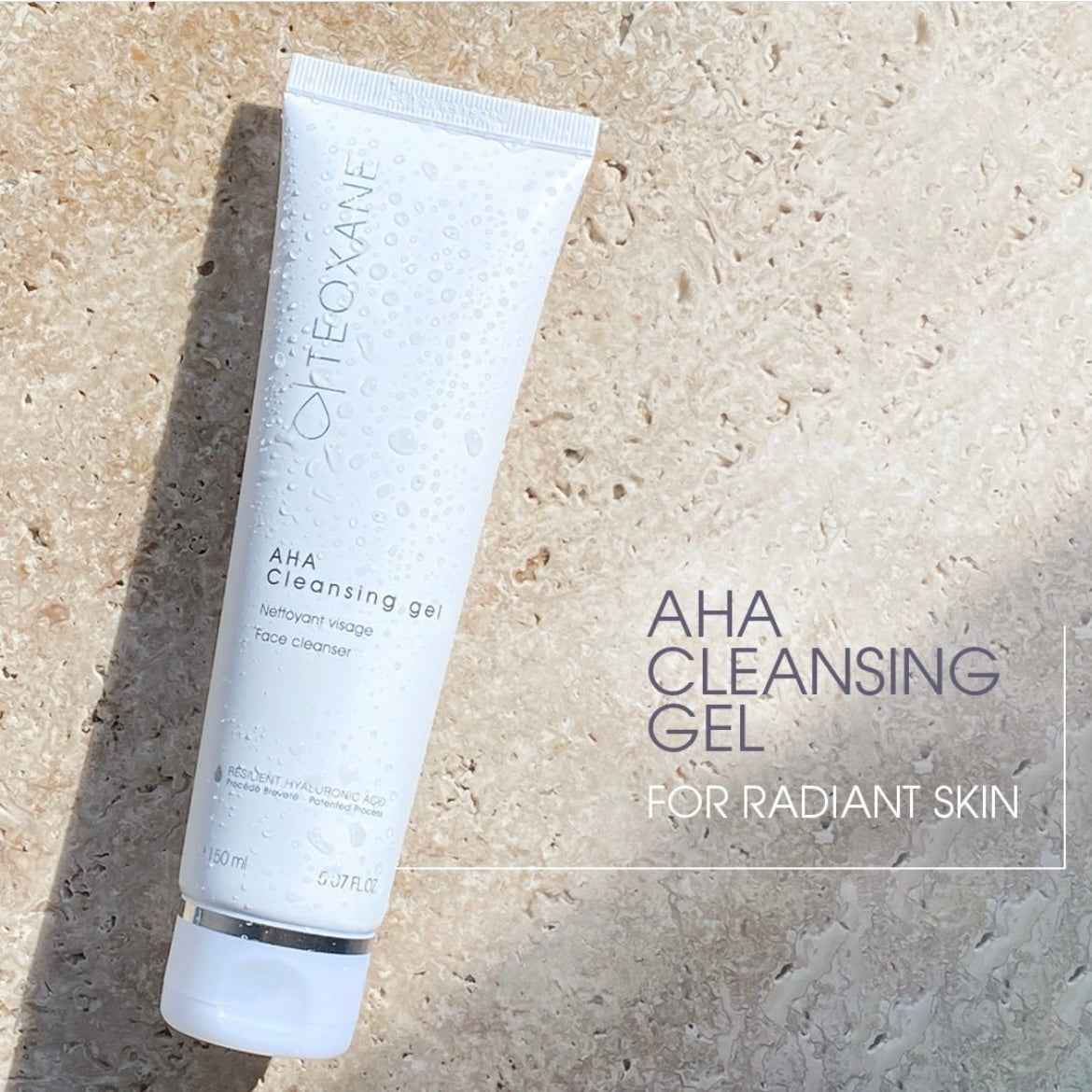 teoxane AHA多效潔面乳150ml  АНА Cleansing gel Nettoyant visage Face cleanser