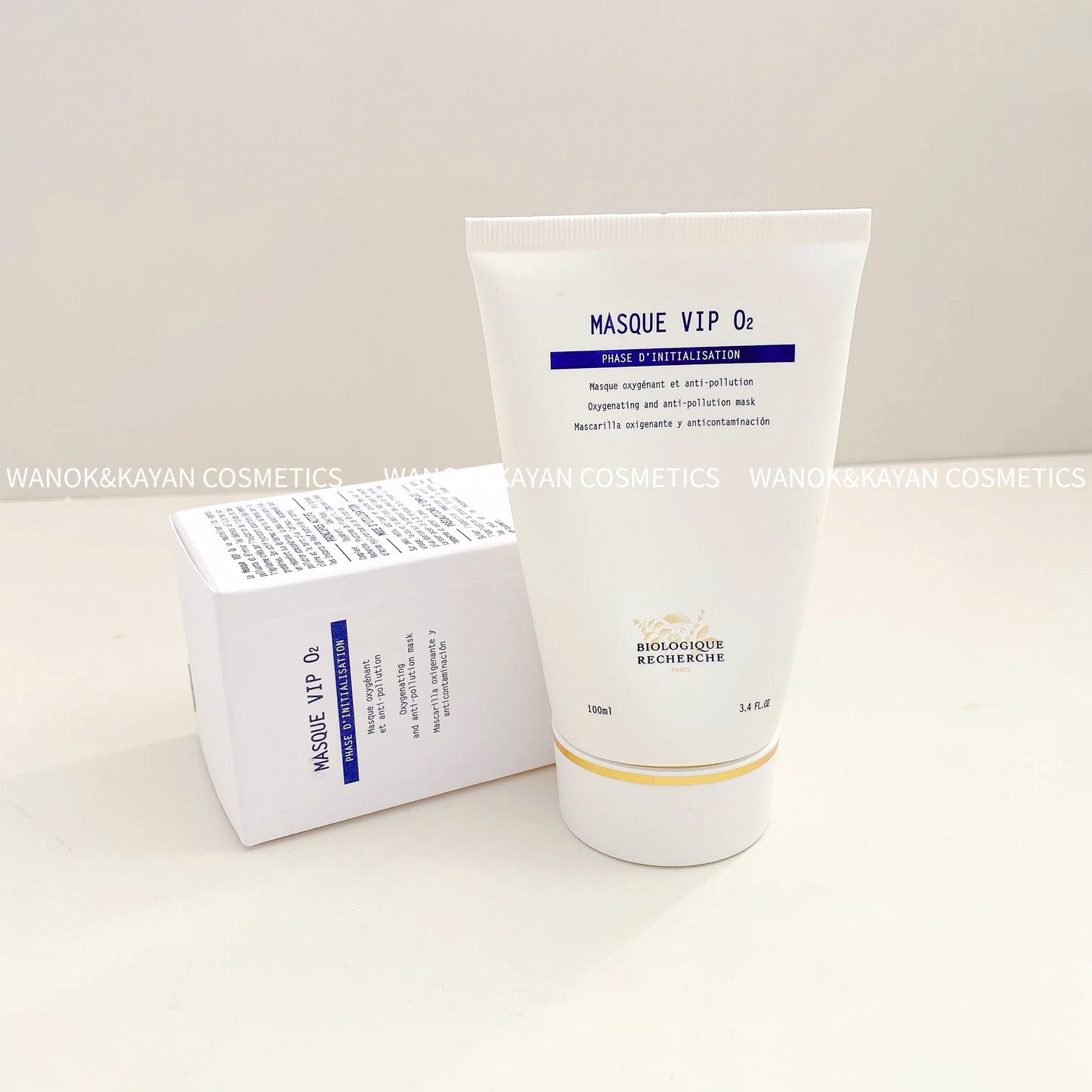 包順豐 原液之謎 法國 BR Biologique Recherche  Masque VIP O2 注氧抗污染面膜 100ml