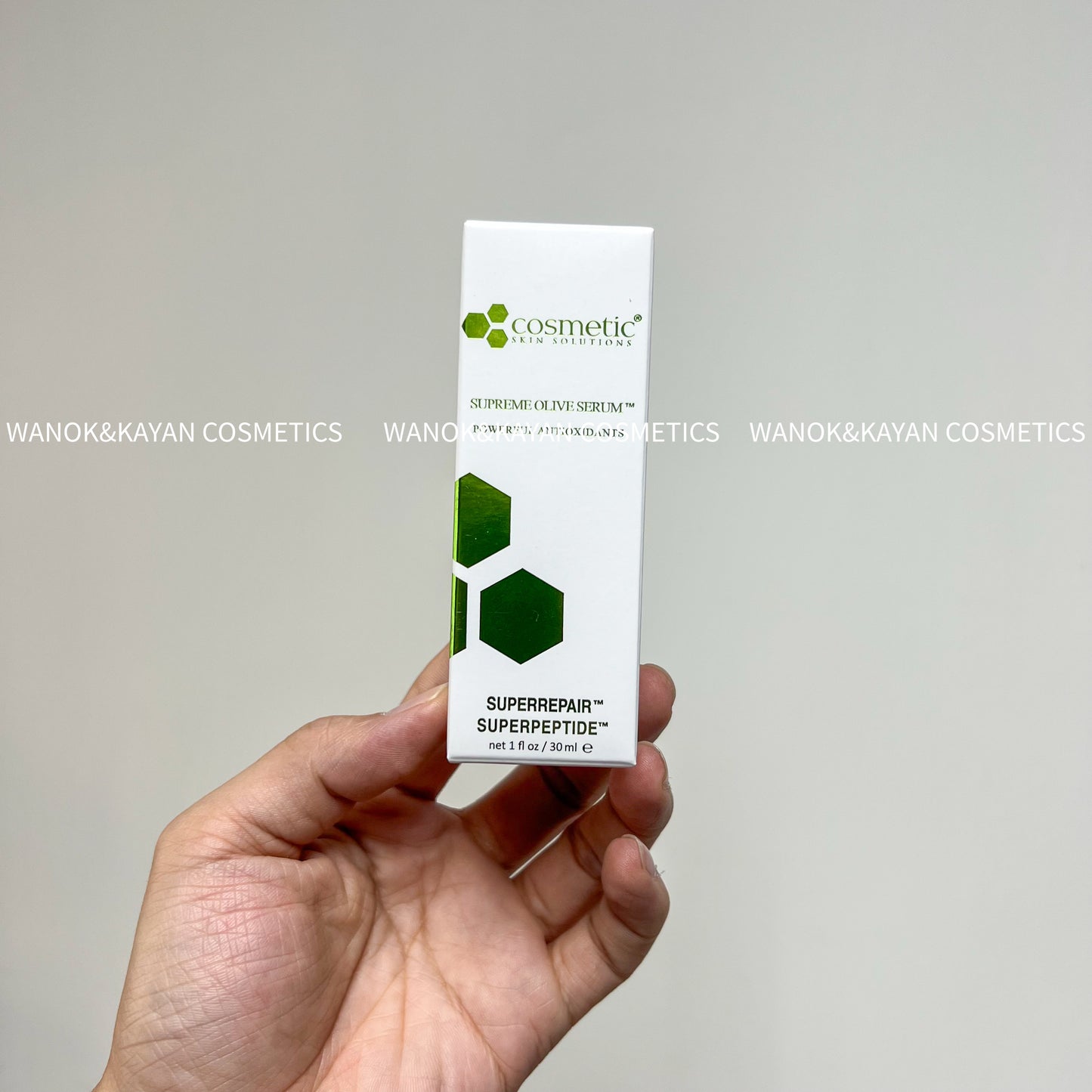 包順豐 抗炎+修護+抗氧化  美國 CSS 橄欖積雪草精華30ml 油敏痘肌 SUPREME OLIVE SERUM 30ml  Cosmetic Skin Solutions CsS  去痘痘暗瘡