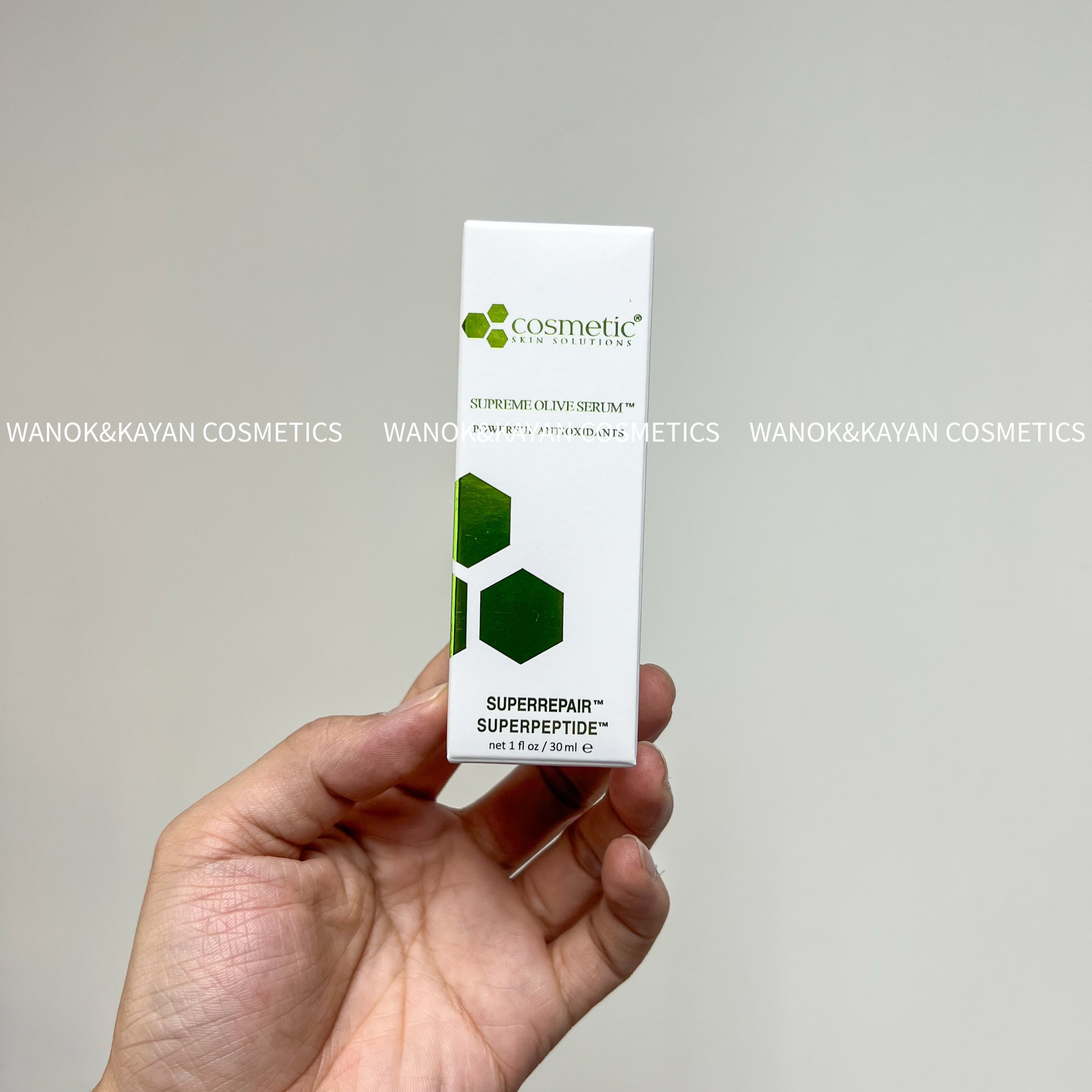 Cosmetic Skin Solutions Css 橄欖積雪草精華30ml SUPREME OLIVE SERUM 30ml