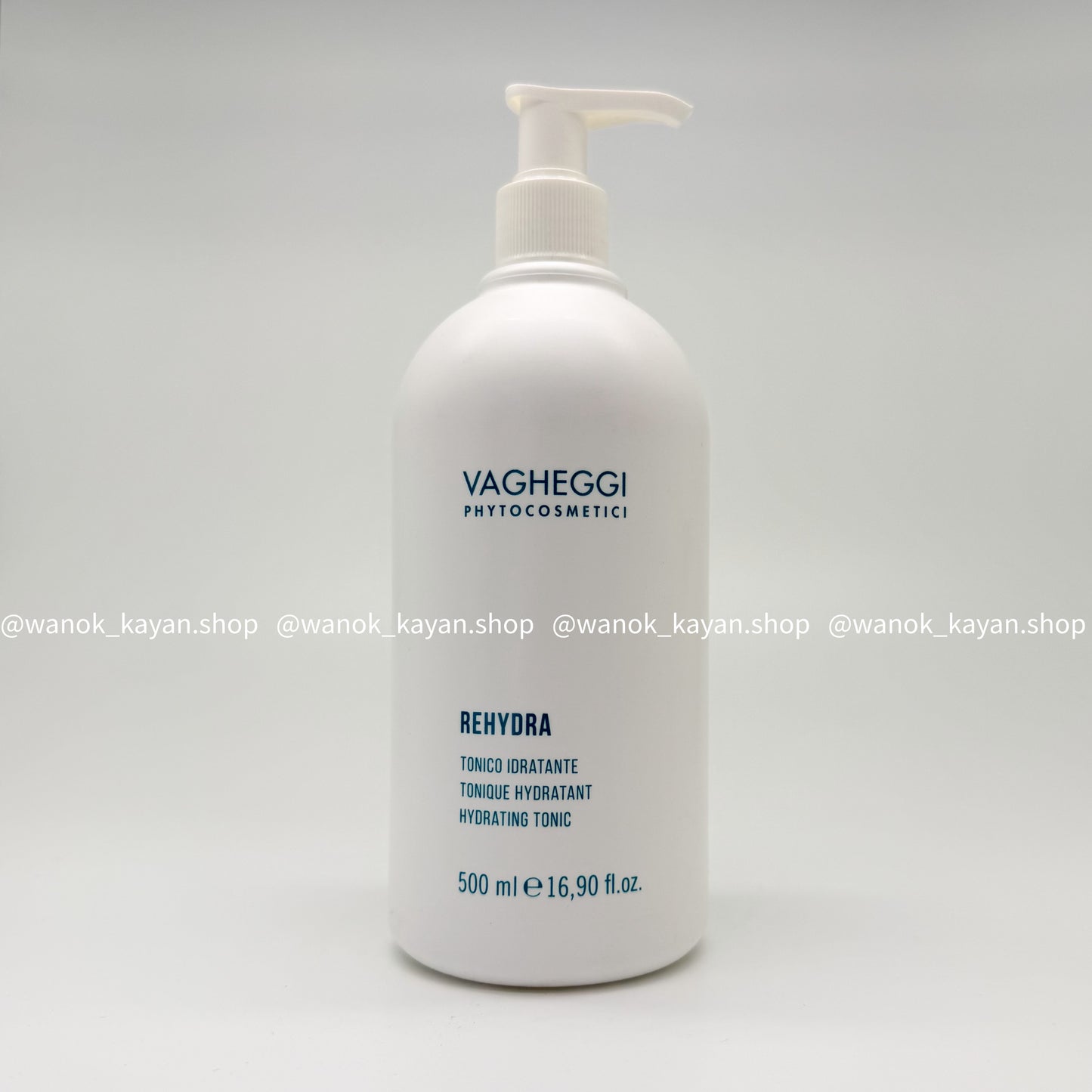 包順豐 意大利 VAGHEGGI 韻姿 水凝爽膚水 500ML REHYDRA hydratante Moisturising toning lotion