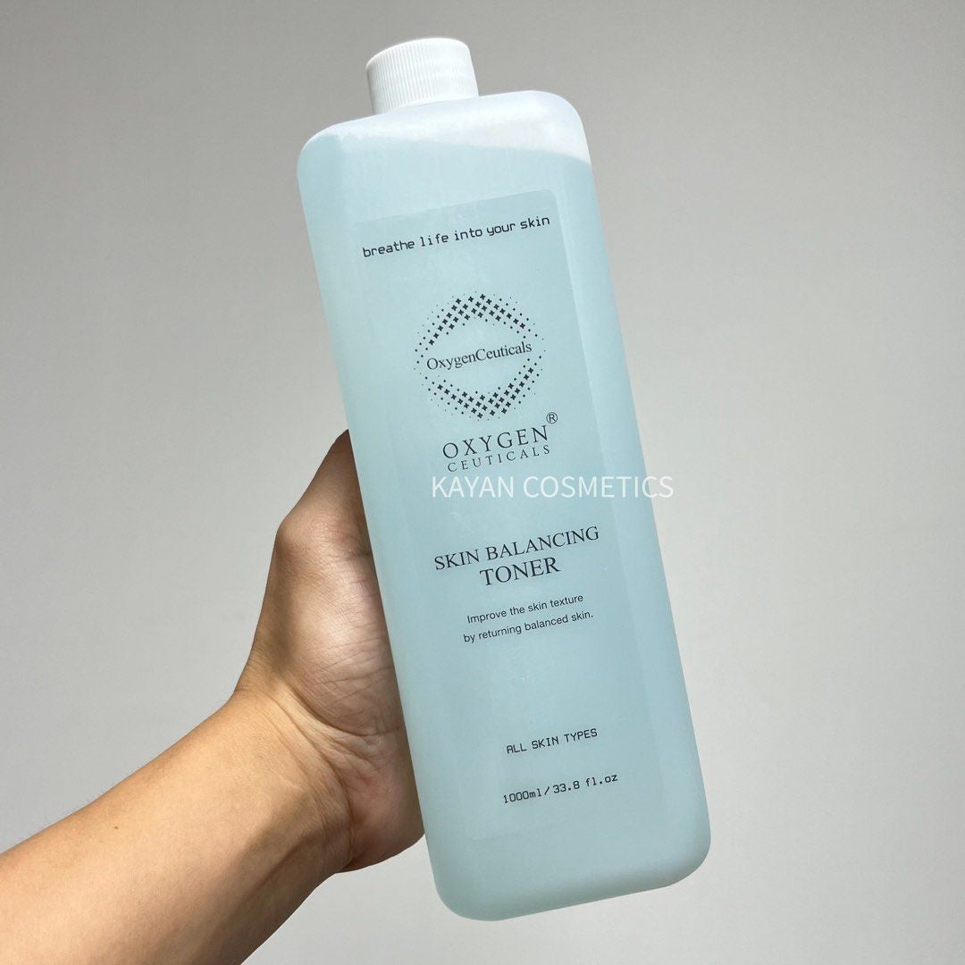 包順豐 韓國 OxygenCeuticals OxygenCeuticals 氧麗可絲 Skin Balancing Toner 淨膚平衡化妝水 / PH 平衡爽膚水 1000ml