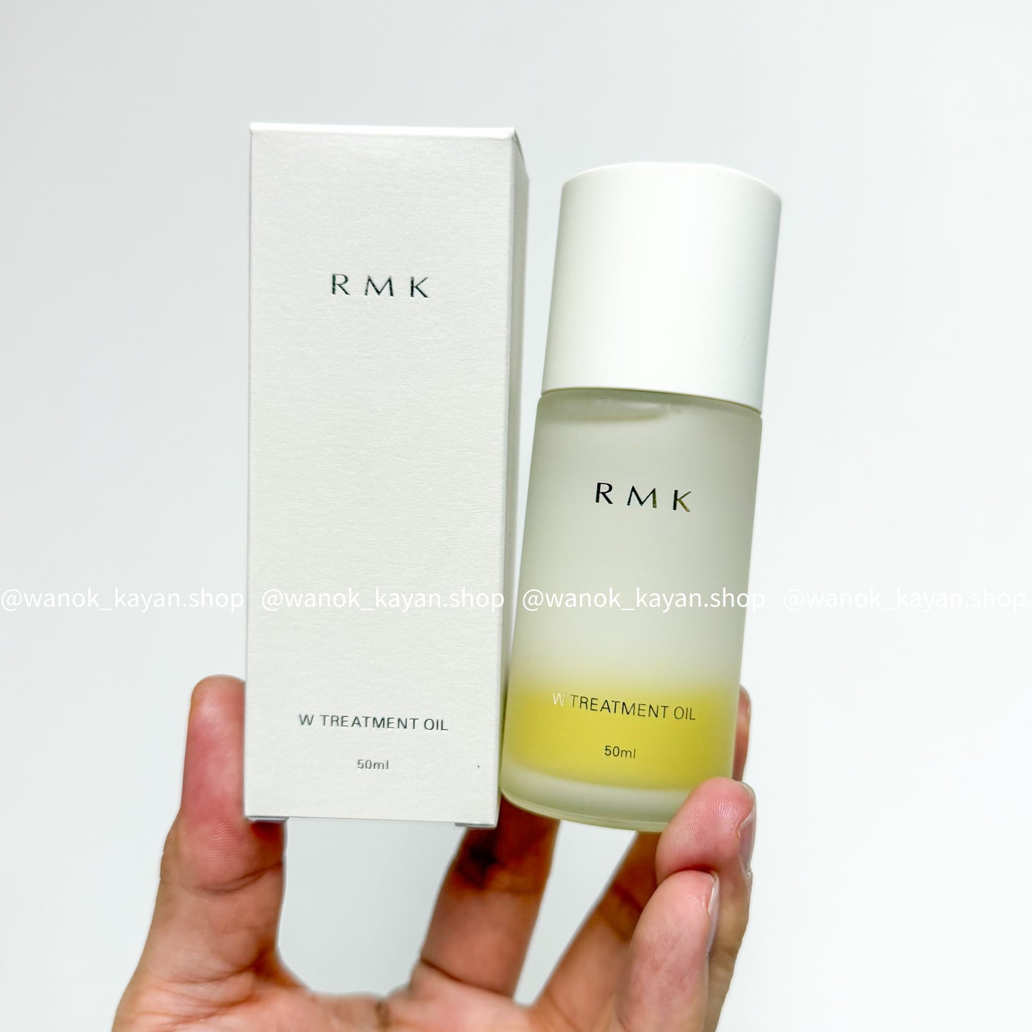 包順豐 日本 RMK RMK W Treatment Oil 按摩肌底油  50mL 高保濕精華肌底油美容油 W TREATMENT OIL 50ml
