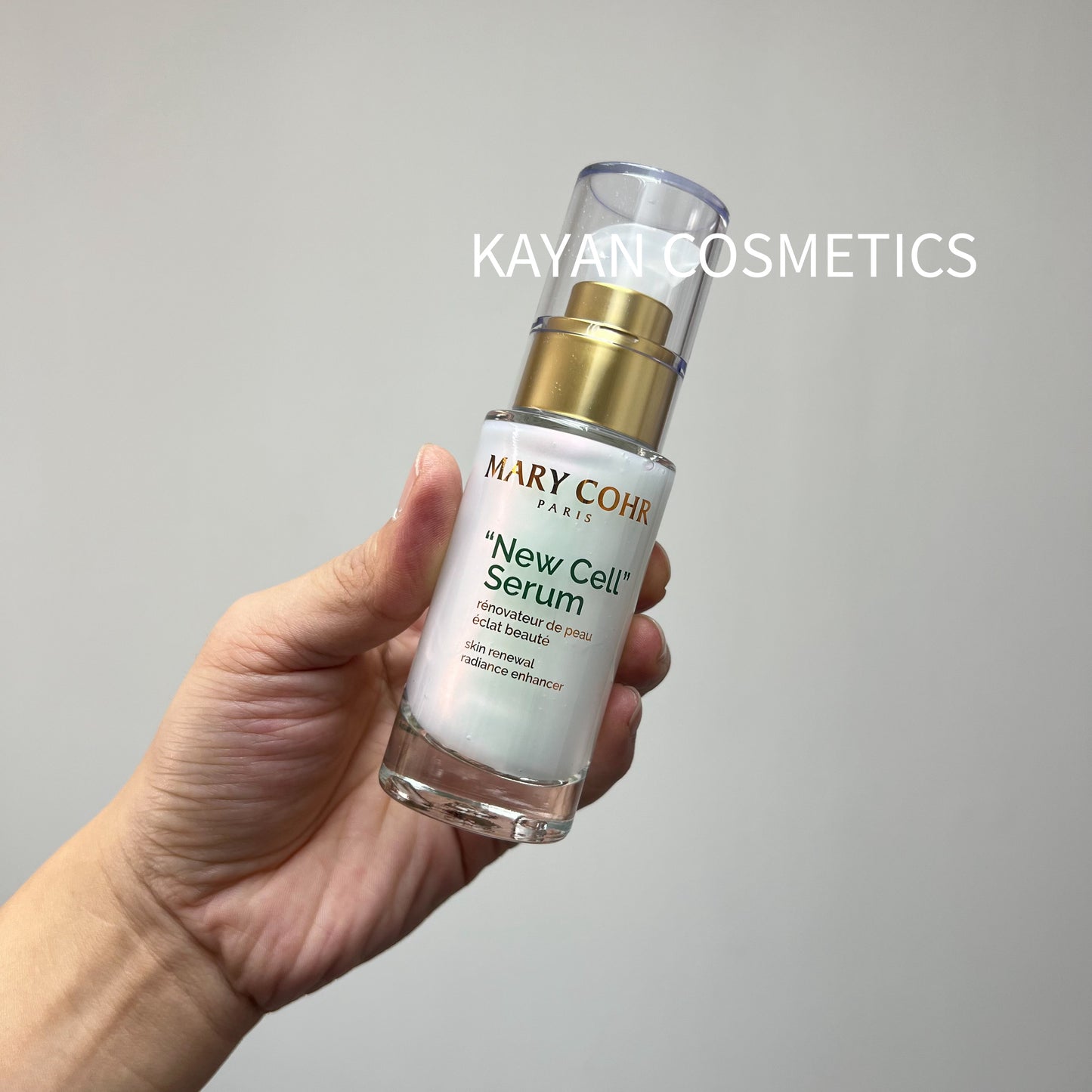 新版包裝 包順豐 法國 MARY COHR / 瑪莉格 密集煥新精華新細胞精華 50ml  New Cell Serum