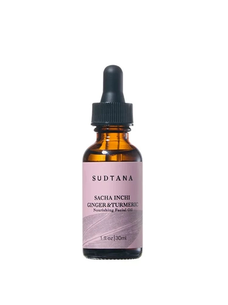 章小蕙推薦 包順豐 SUDTANA 姜黃修護舒緩面部精華油 30ml SUDTANA SACHA INCHI GINGER & TURMERIC Nourishing Facial Oil