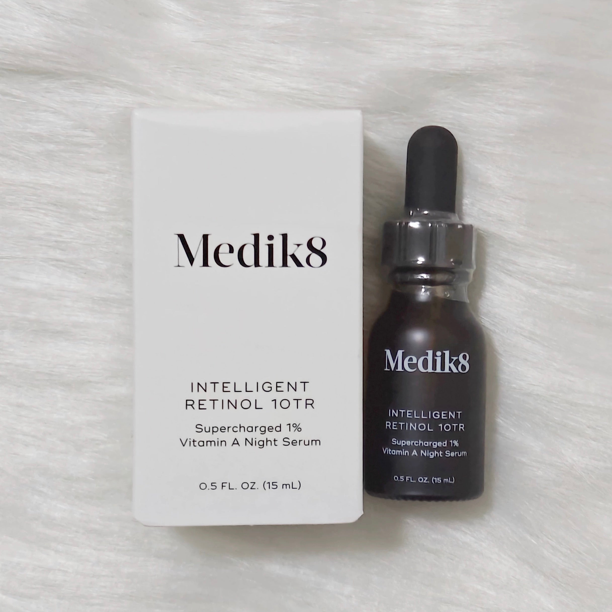 Medik 1%智能視黃醇10TR緊致淡紋a醇角鯊烷滋養夜間精華 15ml Mediks INTELLIGENT RETINOL 10TR Supercharged 1% Vitamin A Night Serum