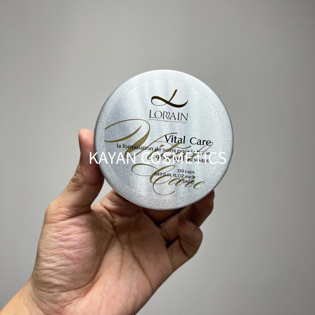 包順豐 法國 LORRAIN VITAL CARE 150粒 LORRAIN 雙效精華素 眼 臉 雙效150pc X 0.3ml  。lorrain eye care 眼及臉 雙效