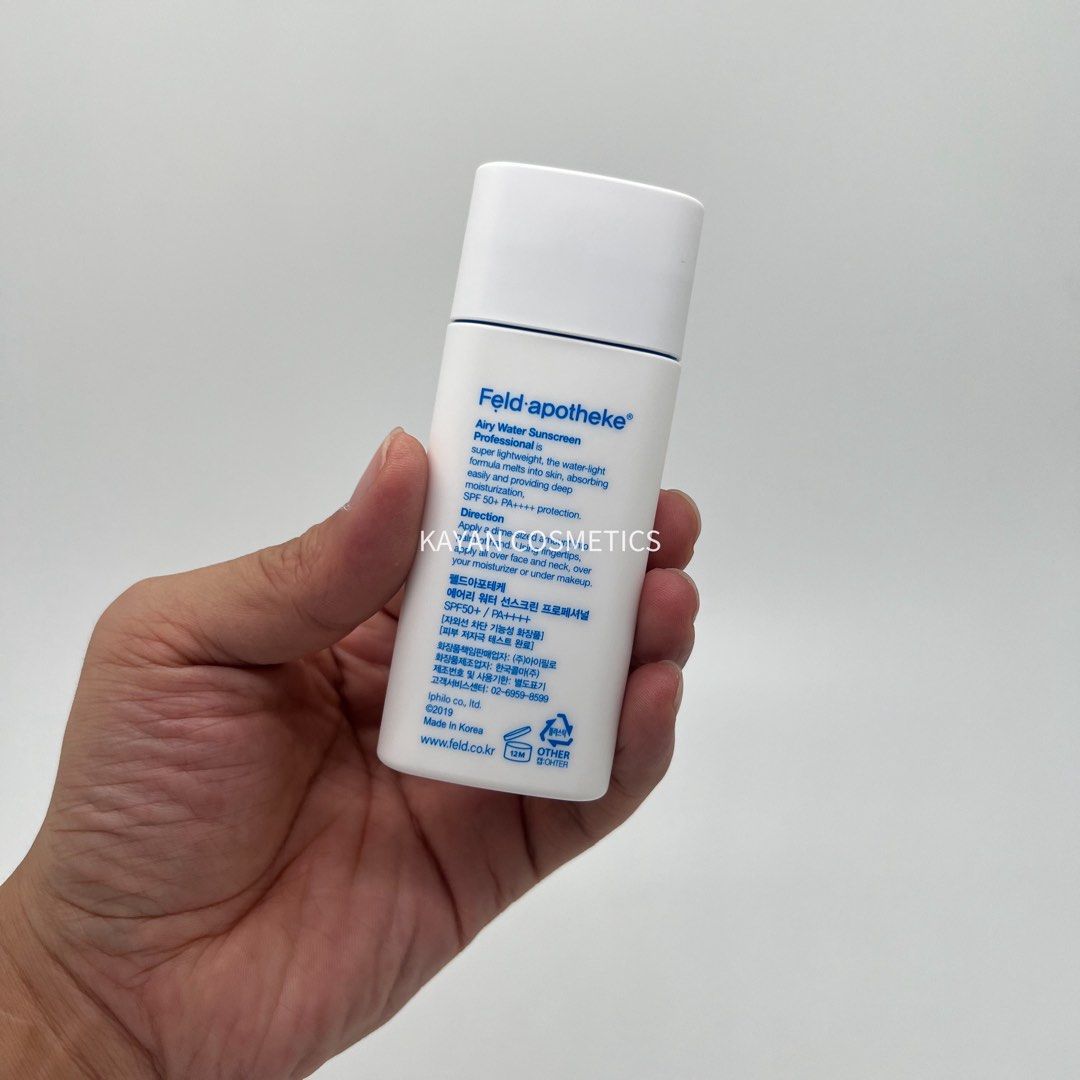 Feld.apotheke 安瓶防曬小奶瓶SPF42/ SPF 50+ Luftig Wasser Sonnenschutz  空氣水感防曬乳