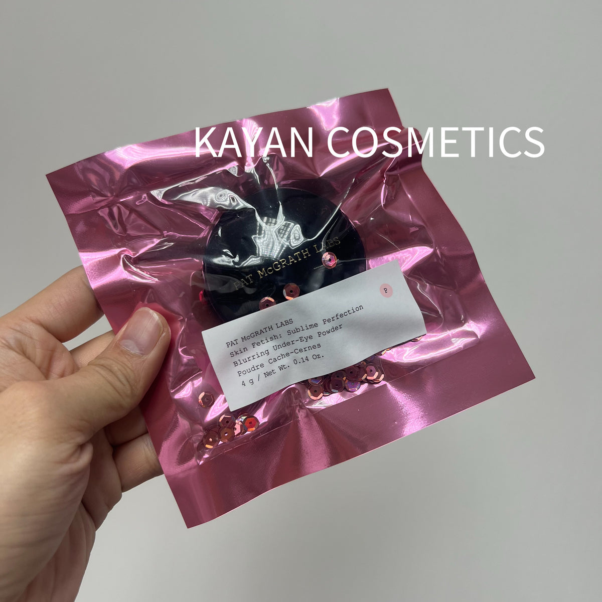 定妝小飛碟 PAT MCGRATH LABS 眼部蜜粉Light提亮散粉定妝眼下 眼部定妝蜜粉餅Light柔焦淚溝4g