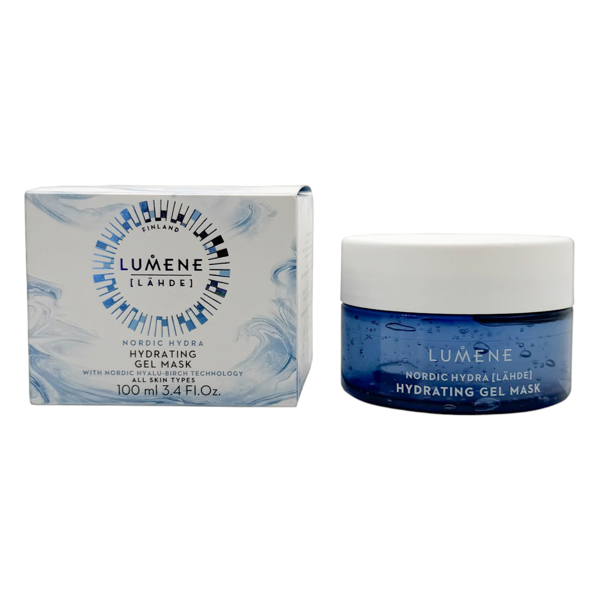 Lumene 北極冰泉補水啫喱面膜 / 水氧修復凝膠面膜 100ml Lumene Nordic Hydra Lahde Hydrating Gel Mask 12345
