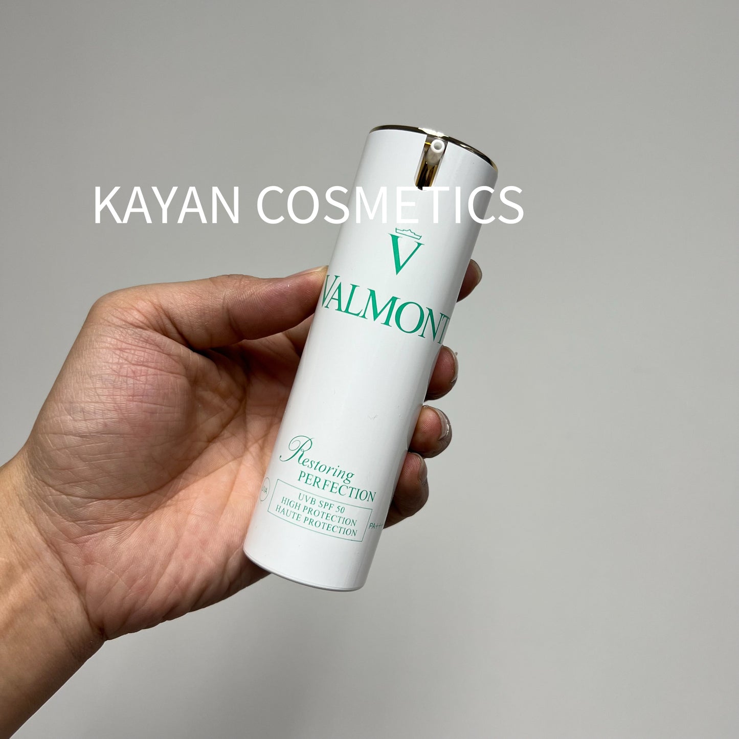 包順豐 Valmont 法爾曼 清透亮顏修護隔離防曬霜 30ml Restoring PERFECTION  SPF50 PA++++