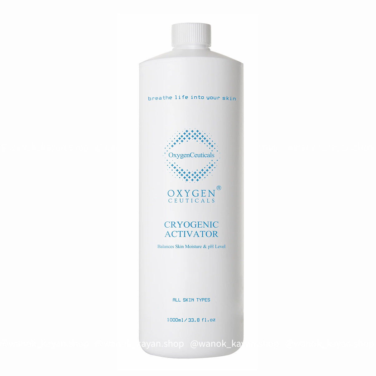 包順豐 韓國 OxygenCeuticals Cryogenic Activator 高溶解氧活膚液 1000ml Oxygen Ceuticals Cryogenic Activator 氧麗可絲 基礎活膚液/皮膚製氧機