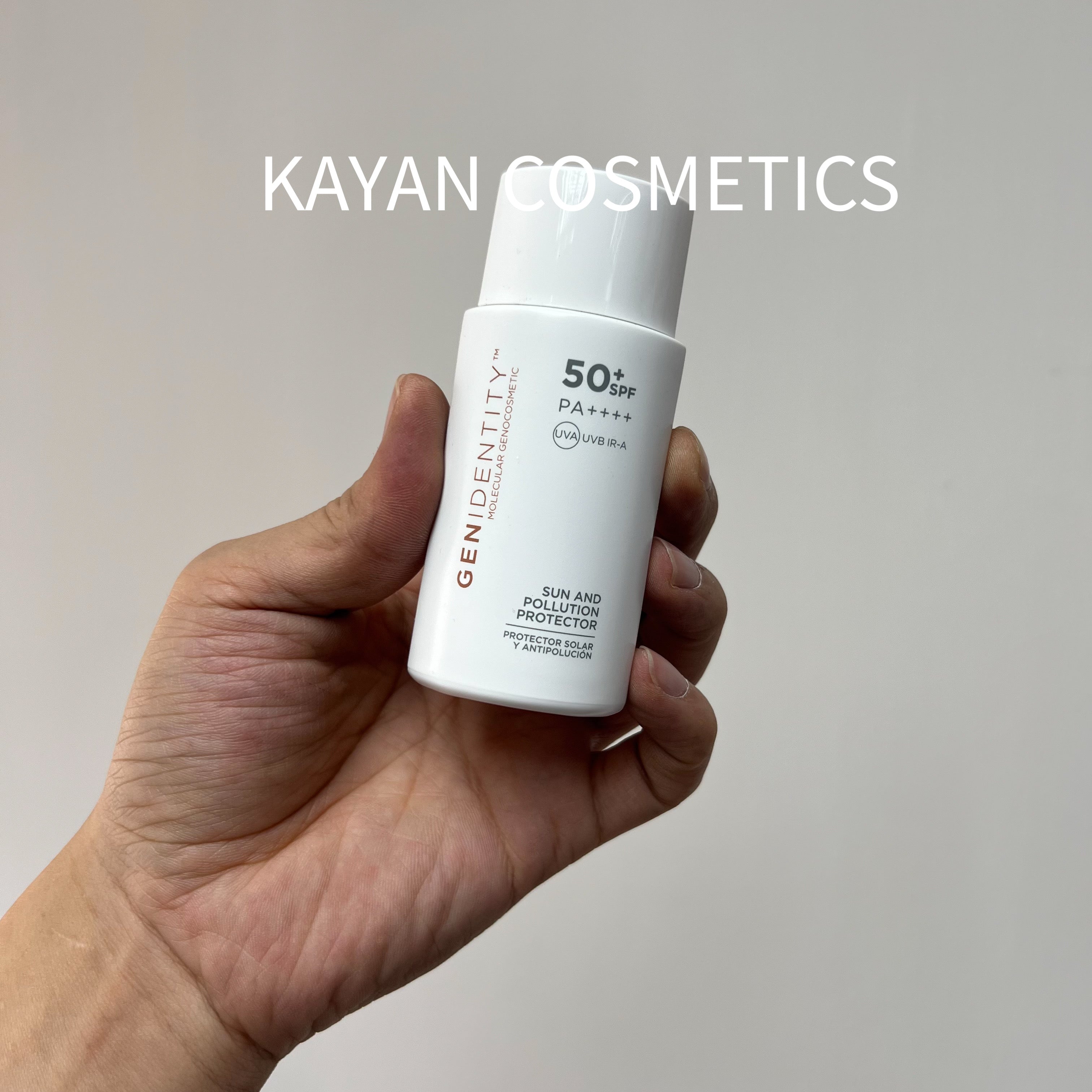 Genidentity 防曬乳SPF50 SUN AND POLLUTION PROTECTOR