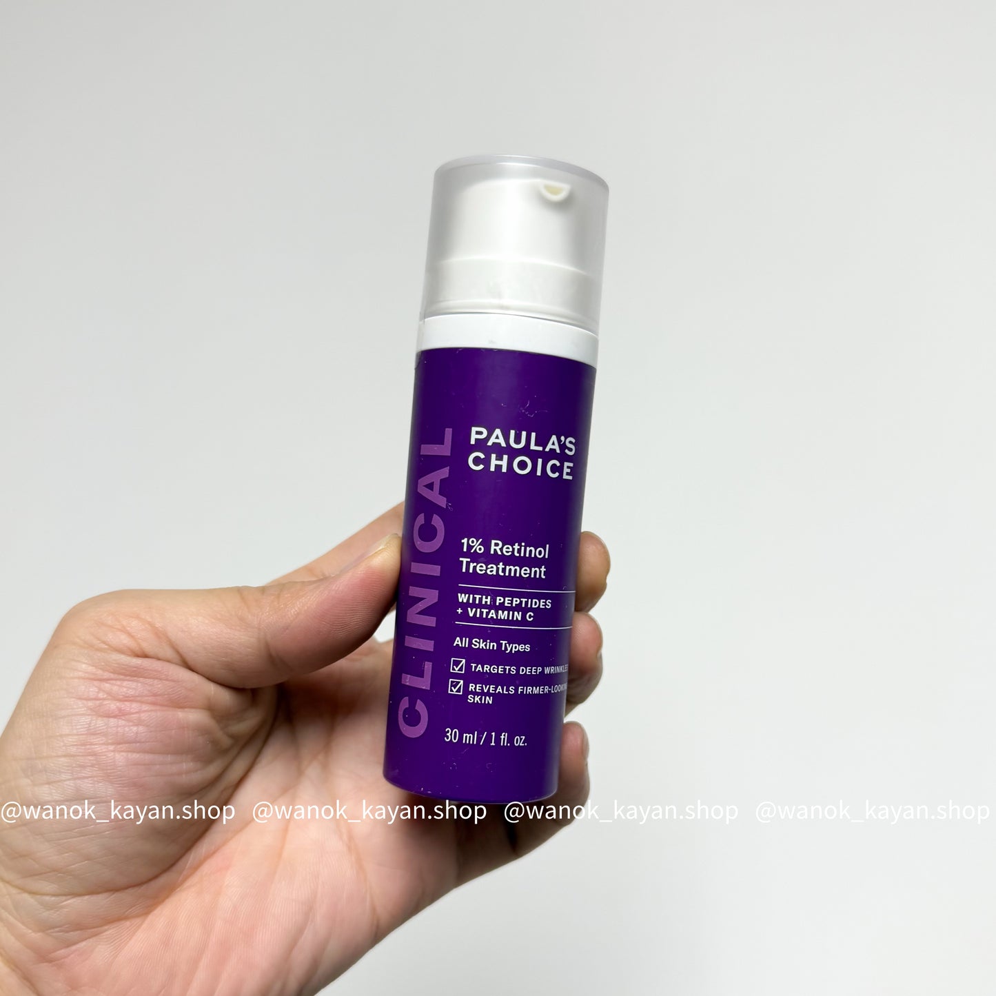 包順豐 美國 paulas choice 寶拉珍選 CLINICAL 1% A醇逆齡精華乳 1% Retinol Treatment PAULA'S CHOICE、
