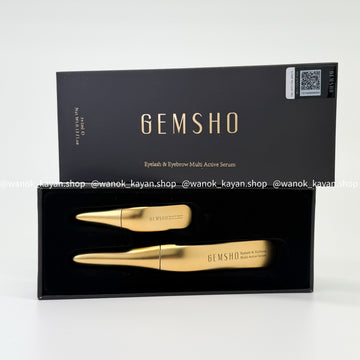 美國 Gemsho 增長睫毛液 3ml+1ml 極速增長睫毛液 GEMSHO Eyelash & Eyebrow Multi Active Serum