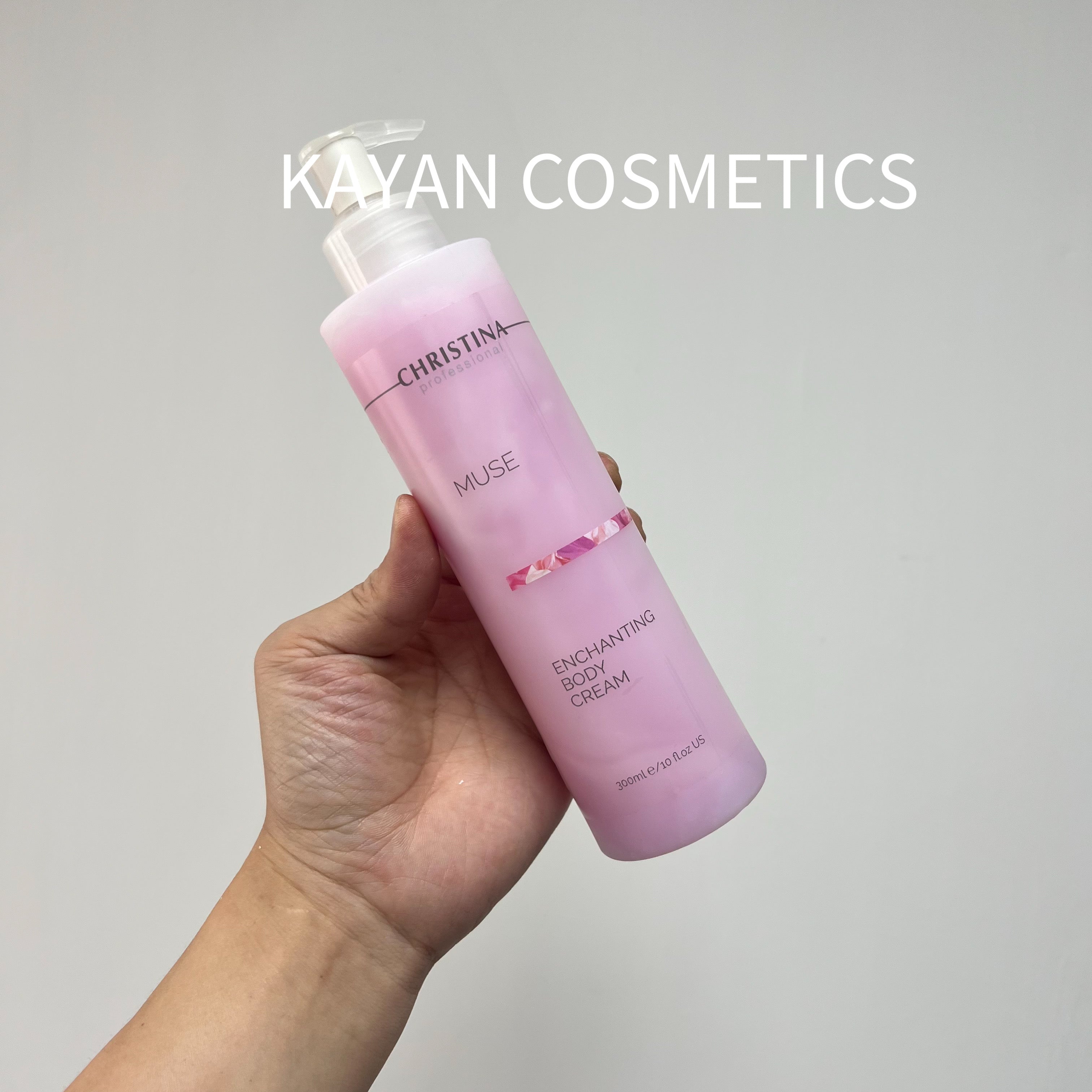 christina 玫瑰身體乳300ml MUSE 玫瑰保濕香味身體乳 300ml MUSE ENCHANTING BODY CREAM