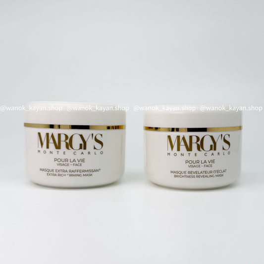 新版 包順豐 瑞士 MARGYS margy’s 蒙地卡羅 早安緊致面膜（滋潤緊致） 250ml院裝 POUR LA VIE VISAGE - FACE MASQUE EXTRA RAFFERMISSANT EXTRA RICH FIRMING MASK MARCY‘S MONTE CARLO。晚安嬰兒面膜（煥彩面膜） 250ml MASQUE REVELATEUR D‘ECLAT BRIGHTNESS REVEALING MASK。