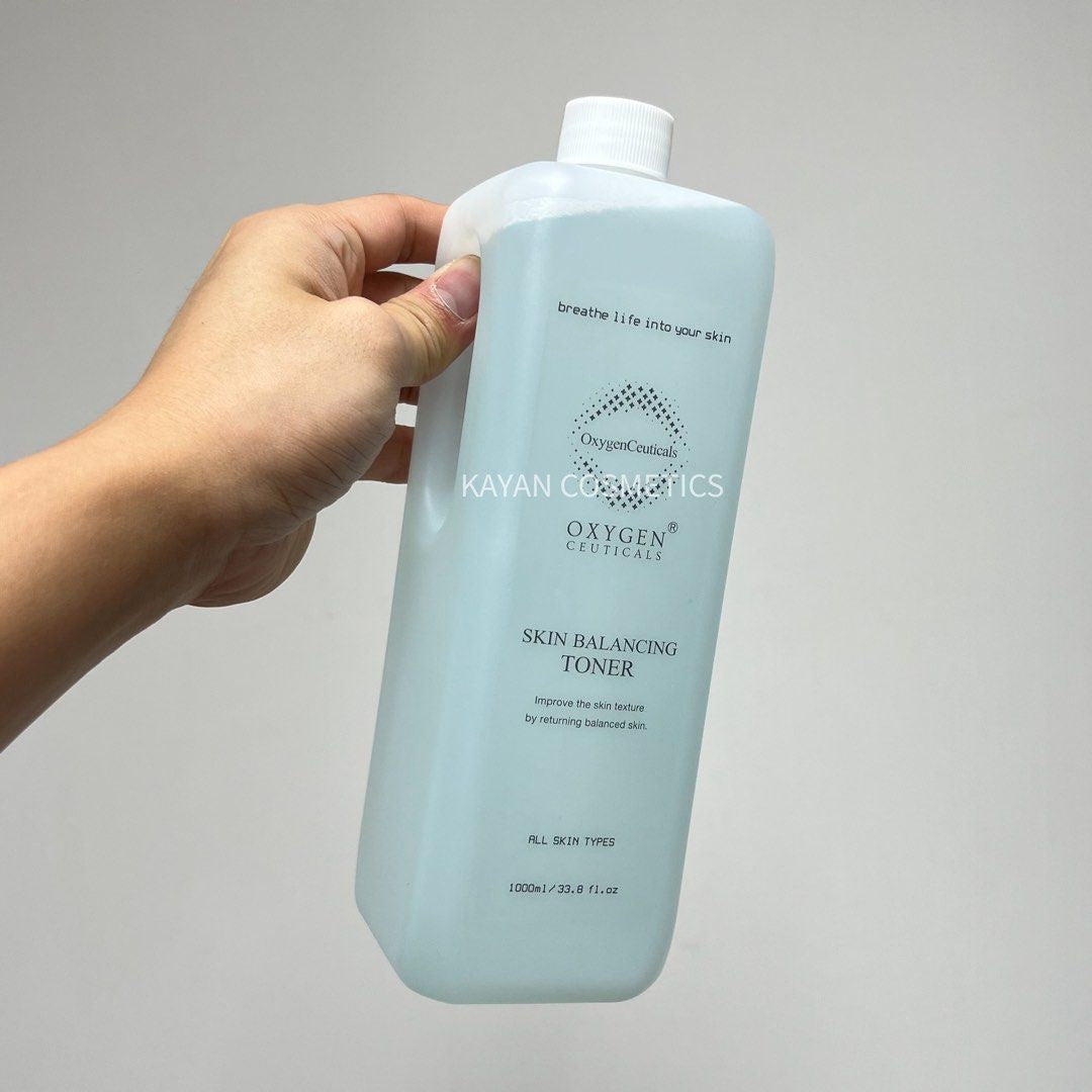 包順豐 韓國 OxygenCeuticals OxygenCeuticals 氧麗可絲 Skin Balancing Toner 淨膚平衡化妝水 / PH 平衡爽膚水 1000ml