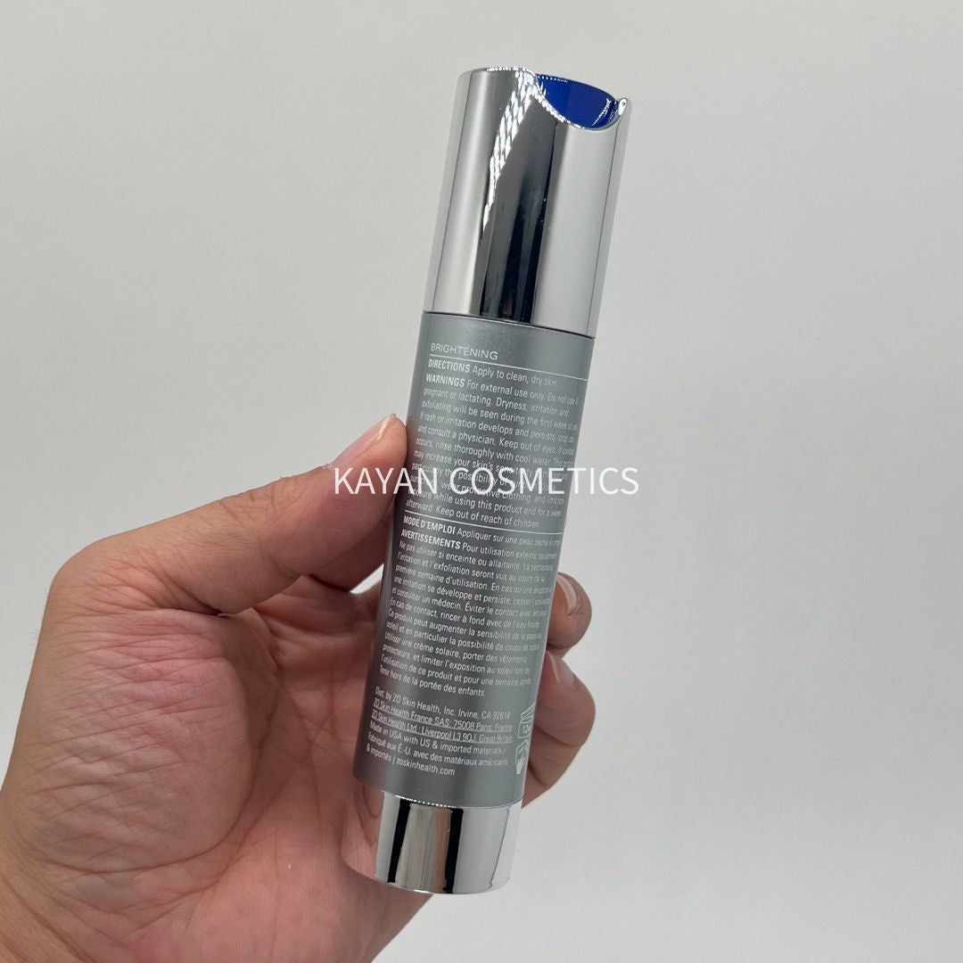 28日期 亮白0.25% 包順豐 A醇亮白淡斑 美國ZO skin health retinol skin brightener 0.25% 亮肌淡斑精華50ml ZOskin